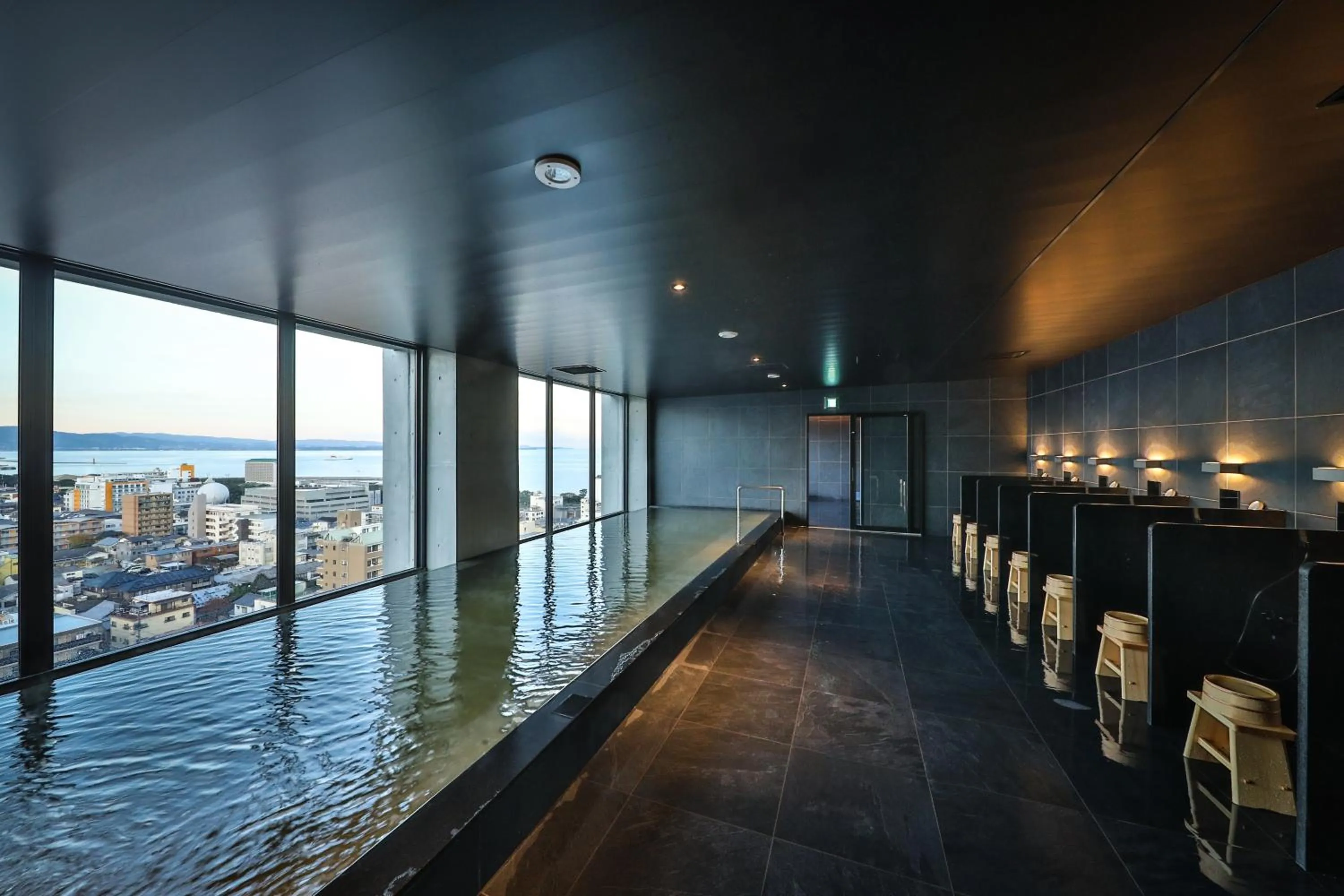 Hot Spring Bath in AMANEK Beppu YULA-RE