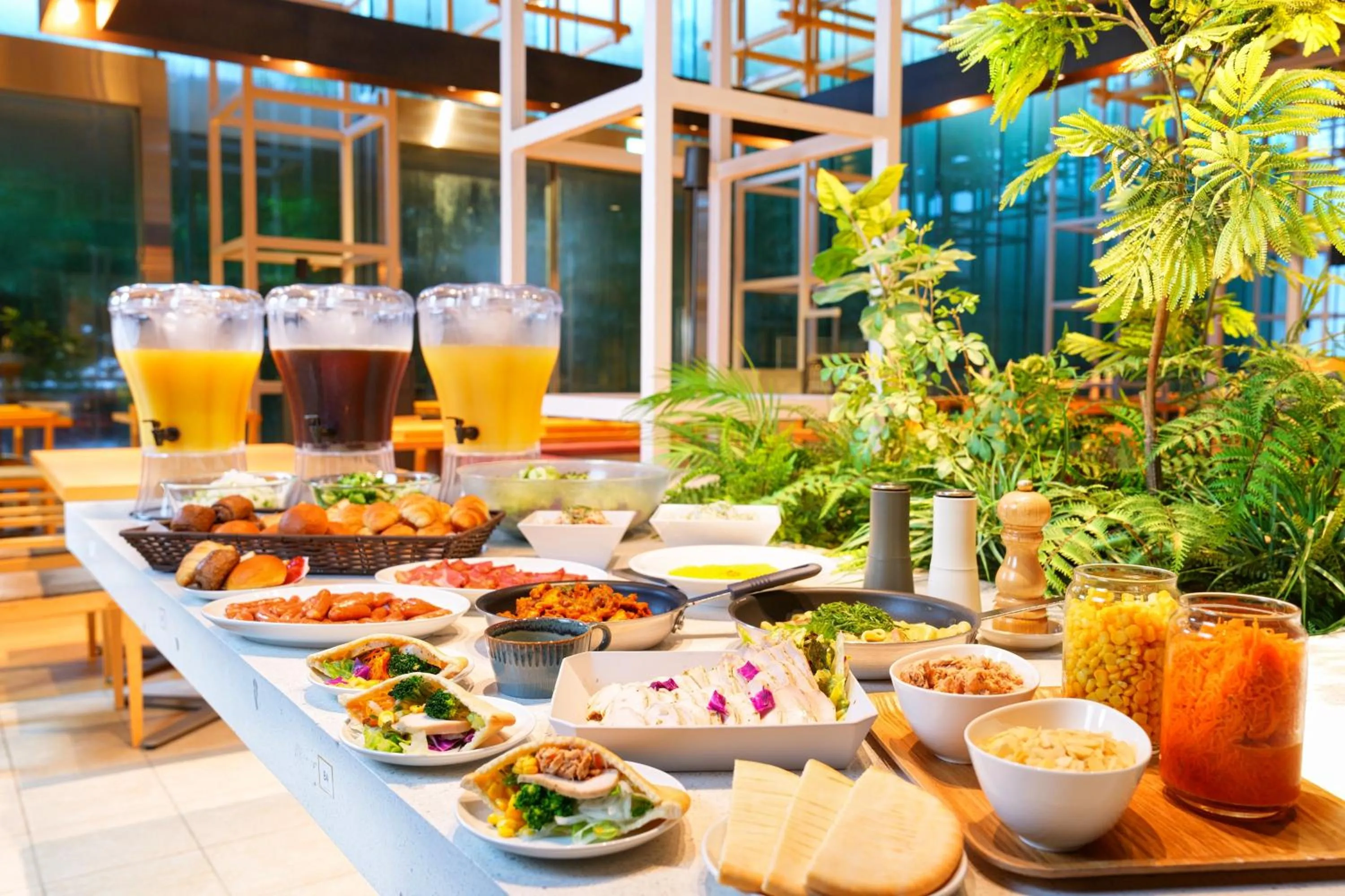 Restaurant/places to eat in AMANEK Beppu YULA-RE