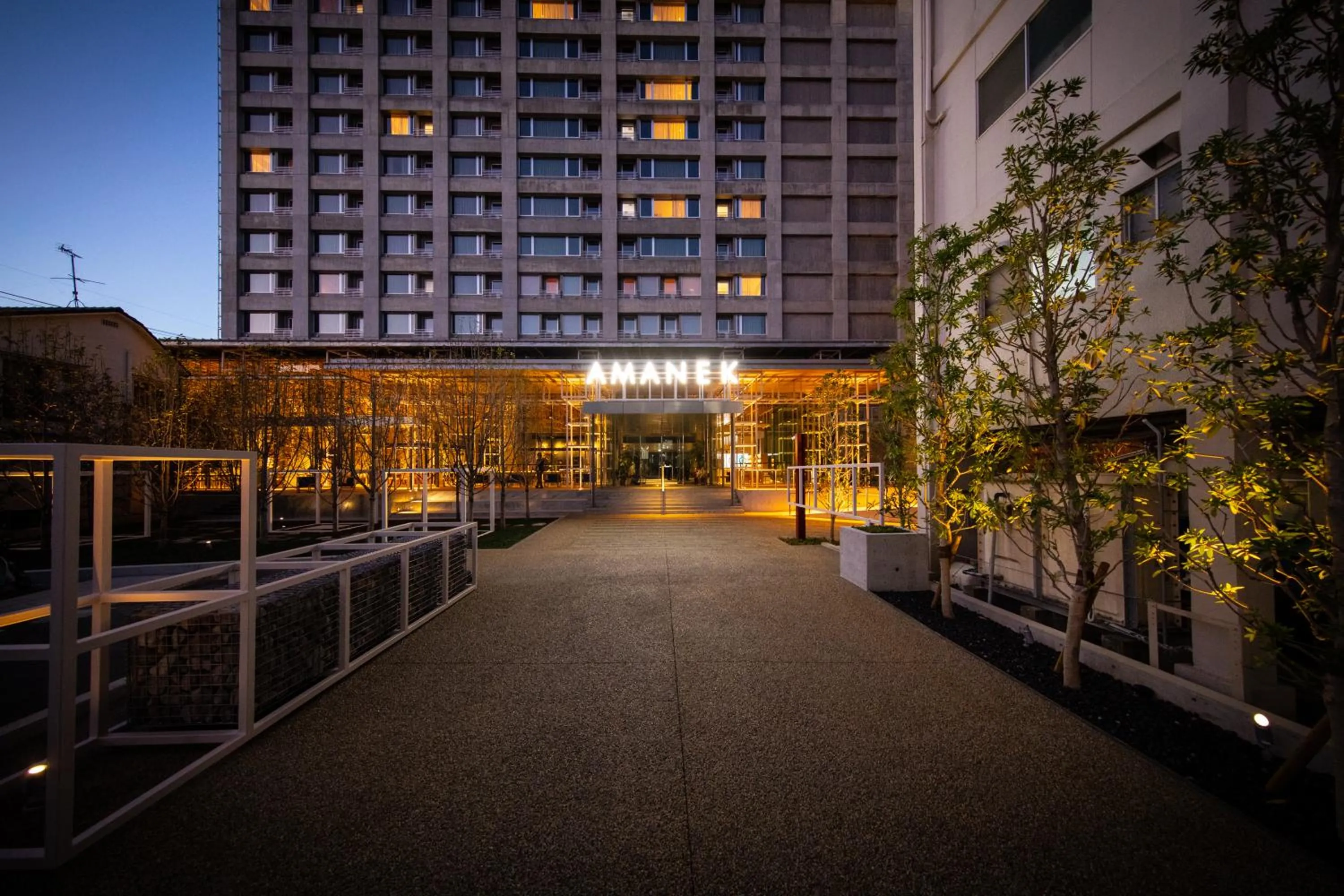 Facade/entrance in AMANEK Beppu YULA-RE