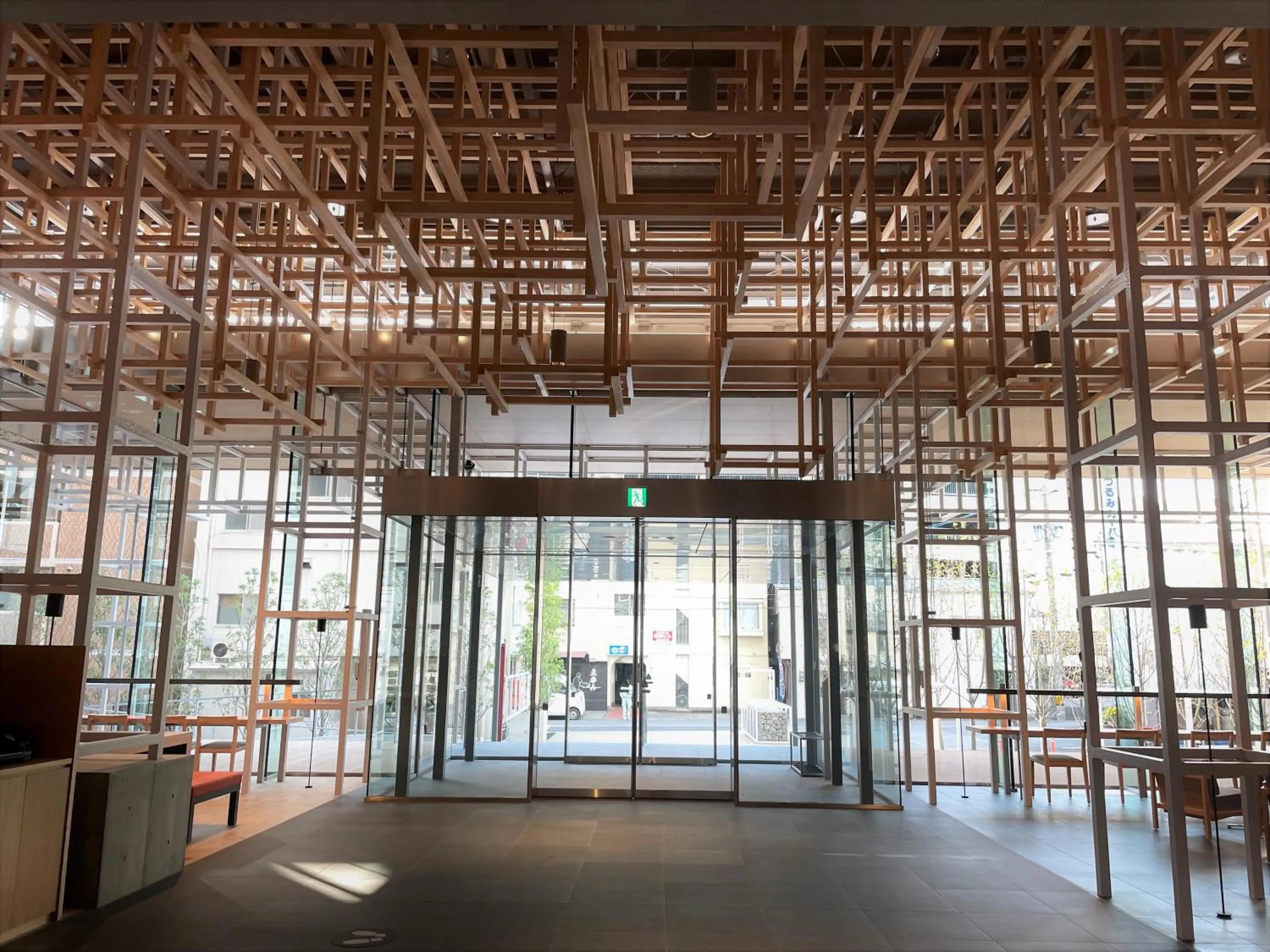 Facade/entrance in AMANEK Beppu YULA-RE