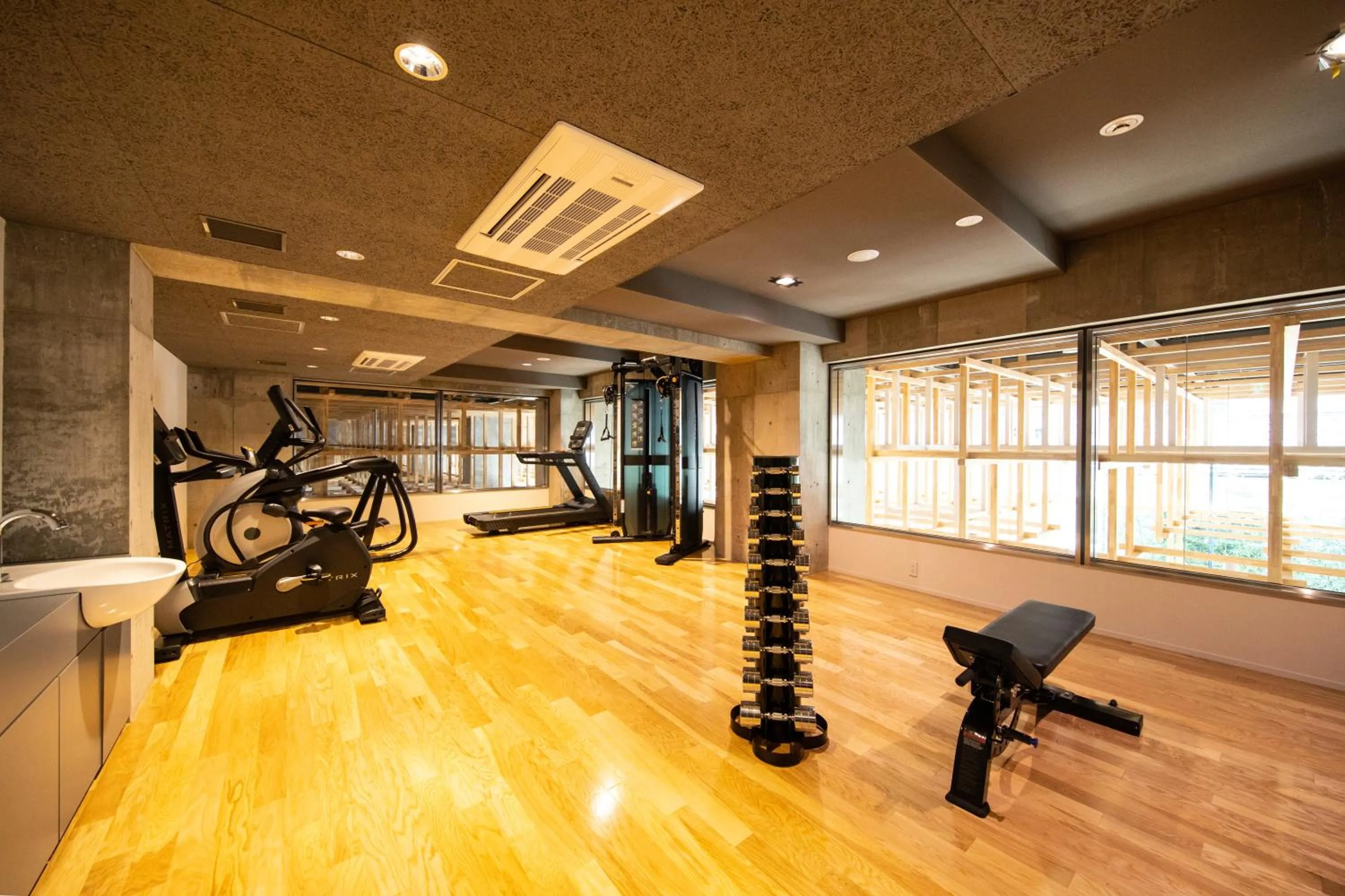 Fitness centre/facilities in AMANEK Inn Beppu