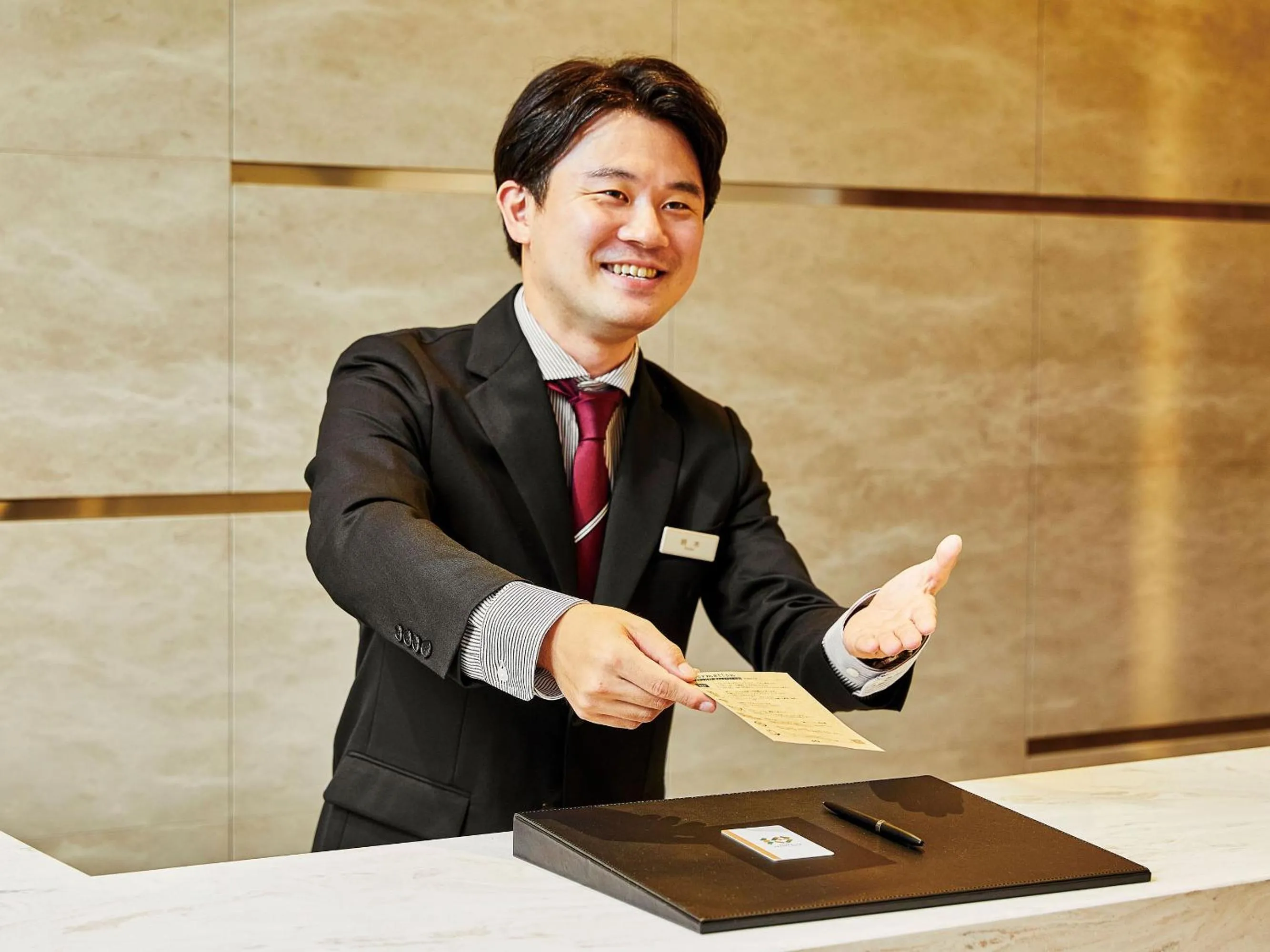 Lobby or reception in Hotel Keyaki Gate Tokyo Fuchu