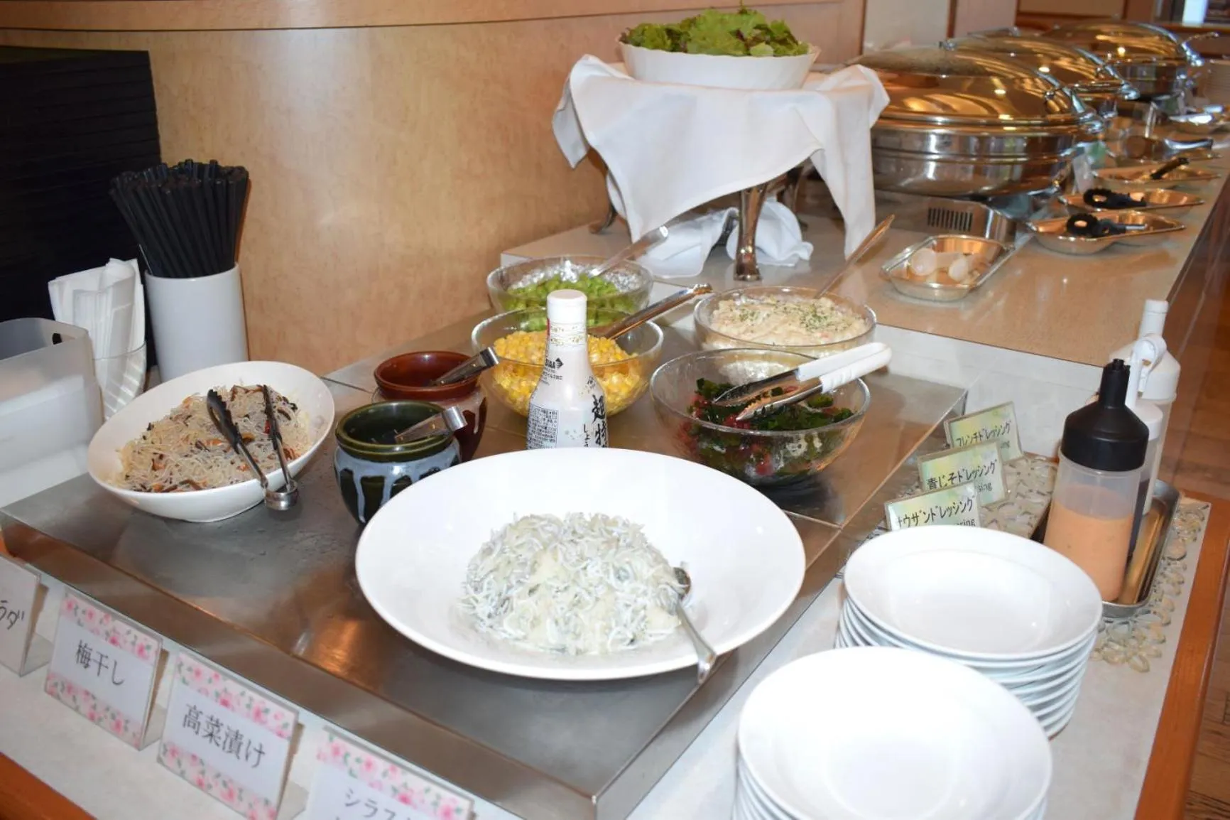 Buffet breakfast in Grand Hotel Kanachu Hiratsuka