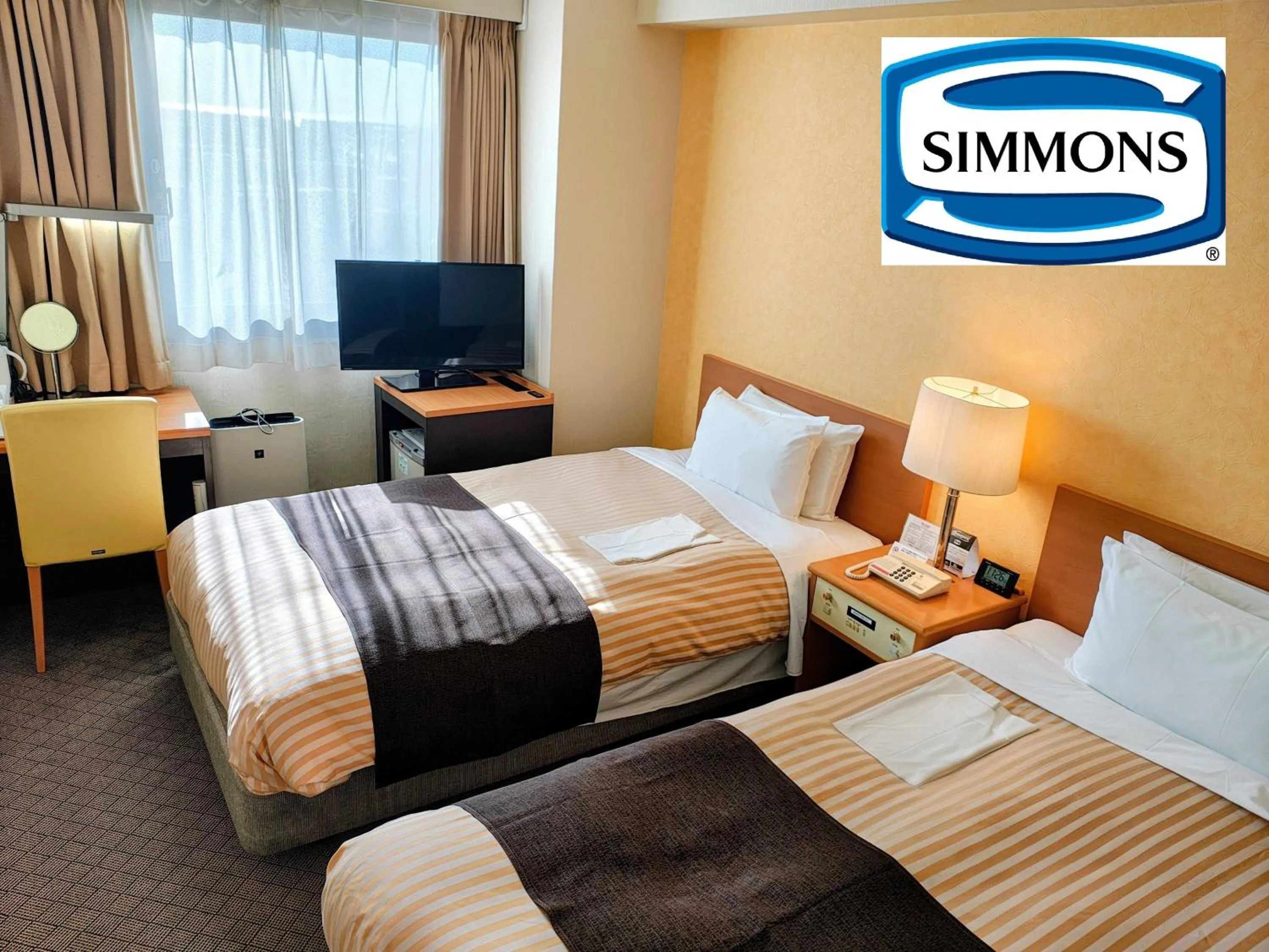 Photo of the whole room, Bed in Grand Hotel Kanachu Hiratsuka