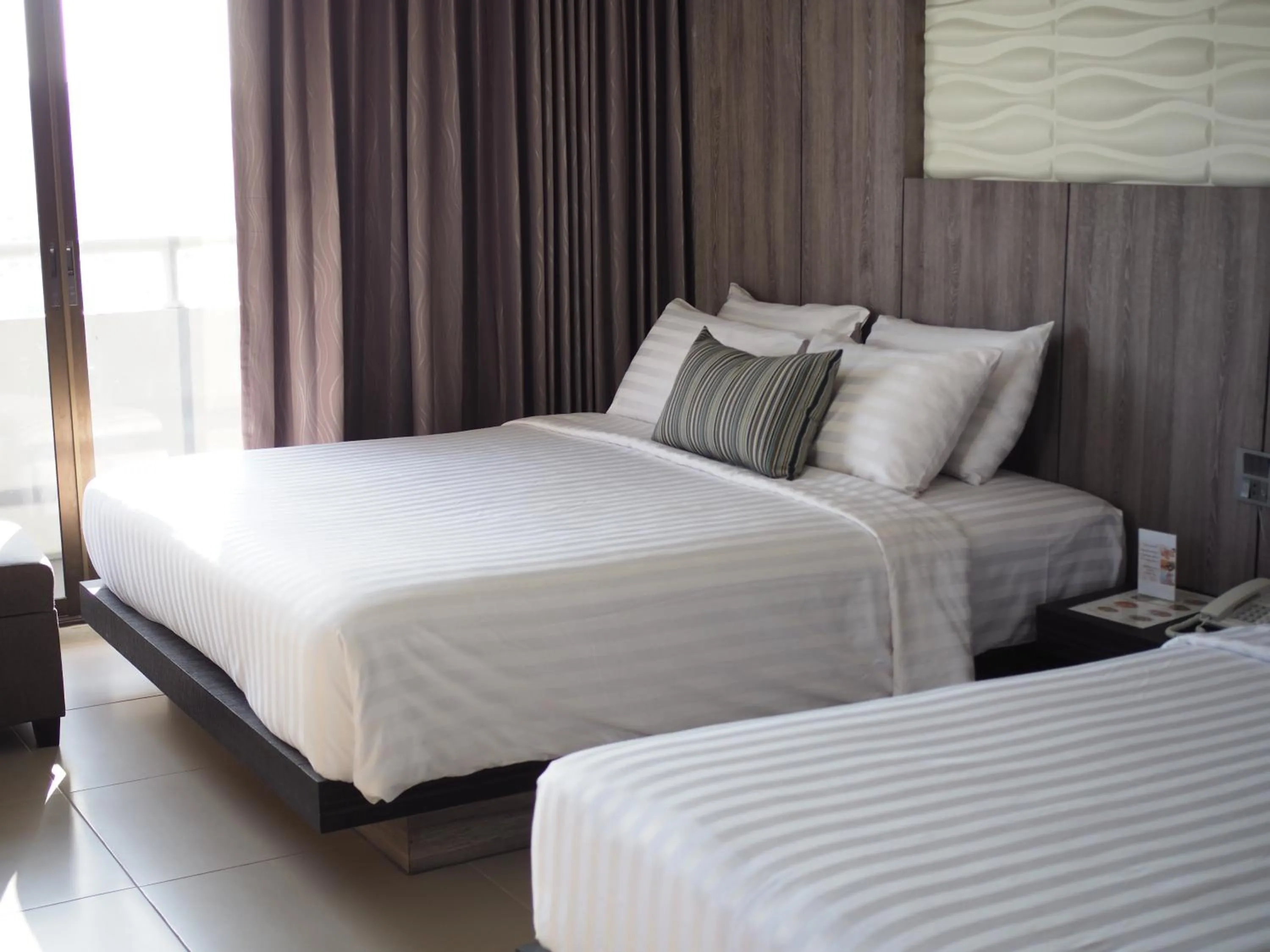 Bed in Hermann Hotel Pattaya - SHA Extra Plus