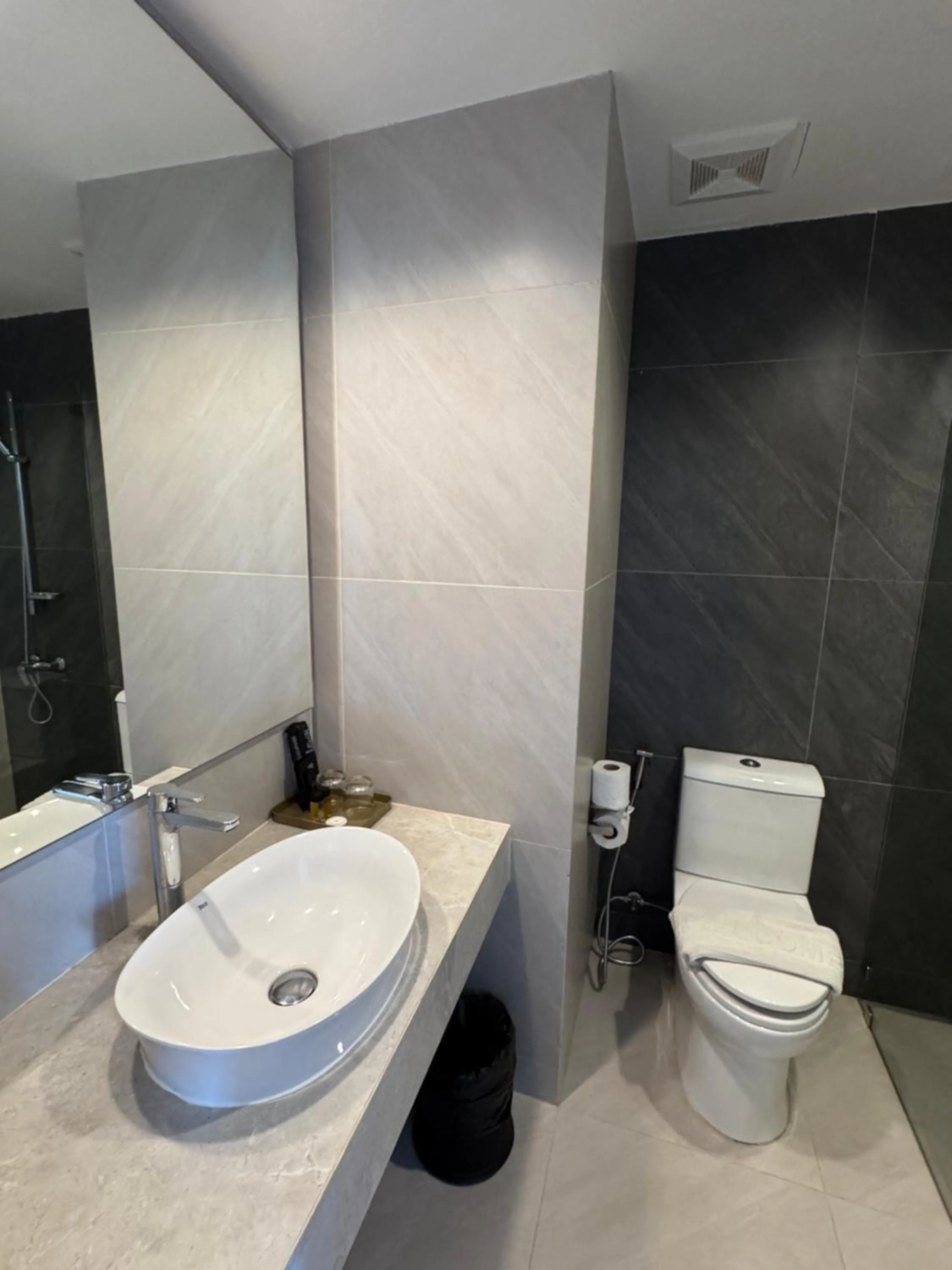 Toilet in Hermann Hotel Pattaya - SHA Extra Plus