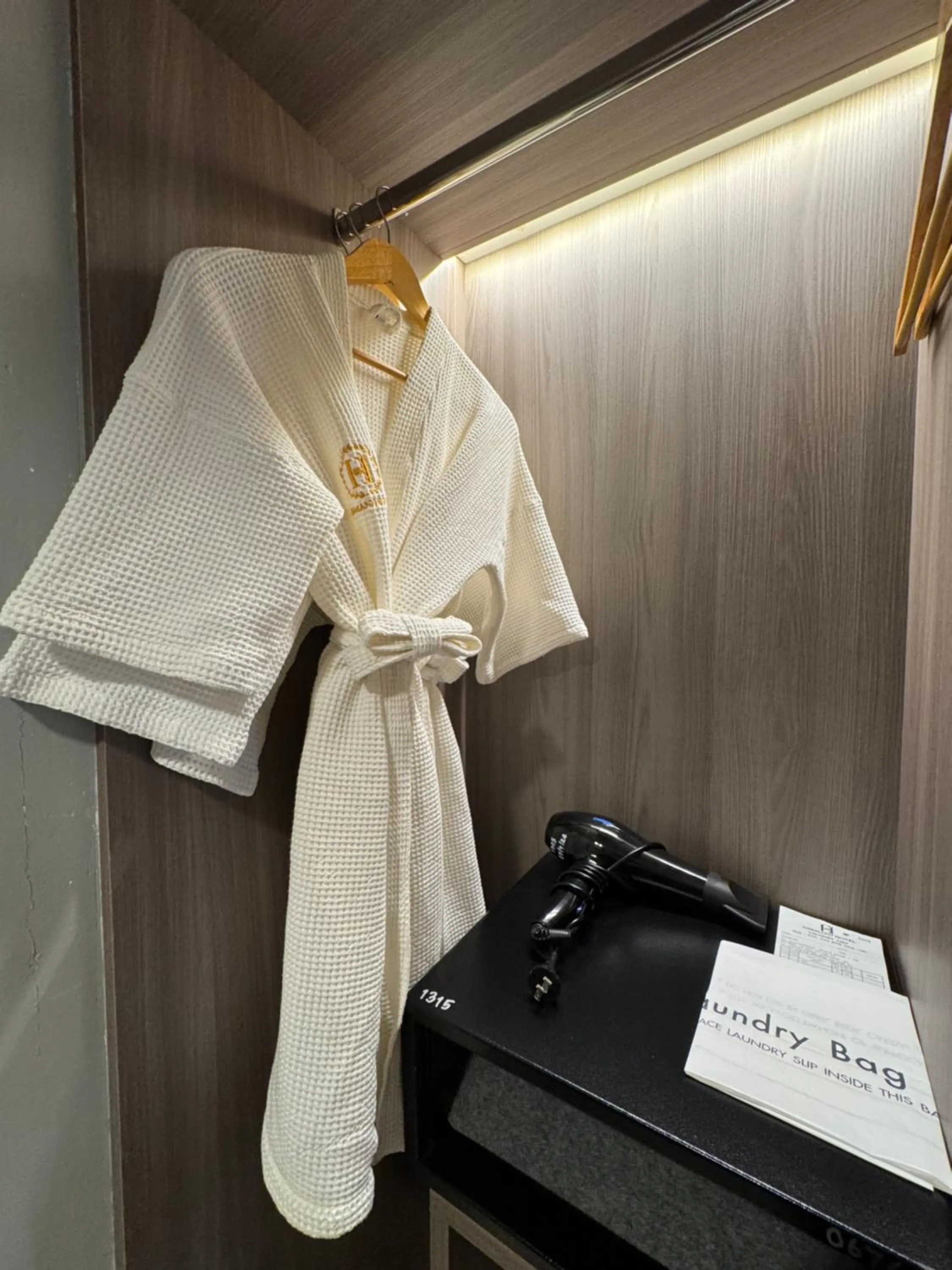 wardrobe in Hermann Hotel Pattaya - SHA Extra Plus