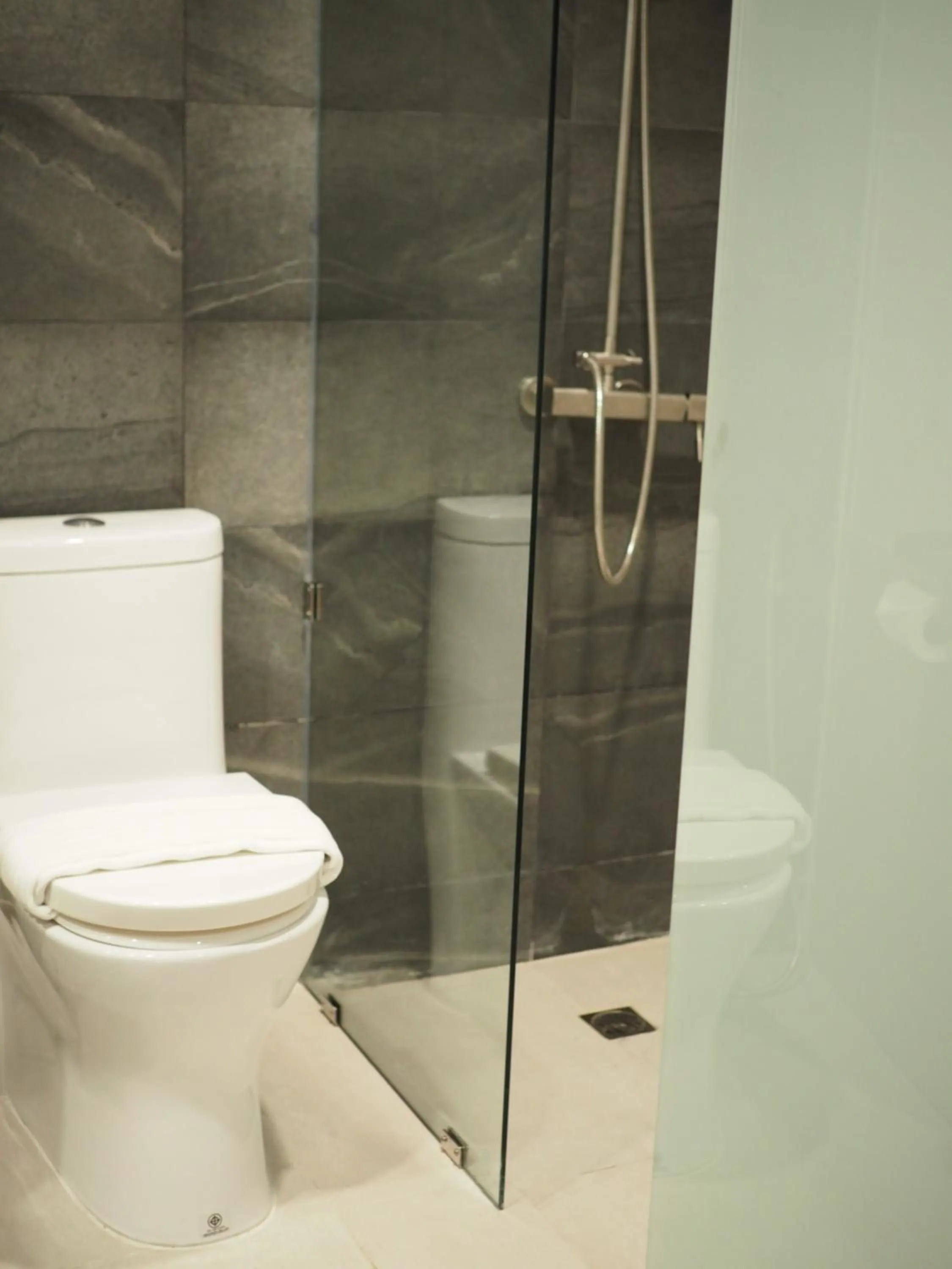 Toilet in Hermann Hotel Pattaya - SHA Extra Plus