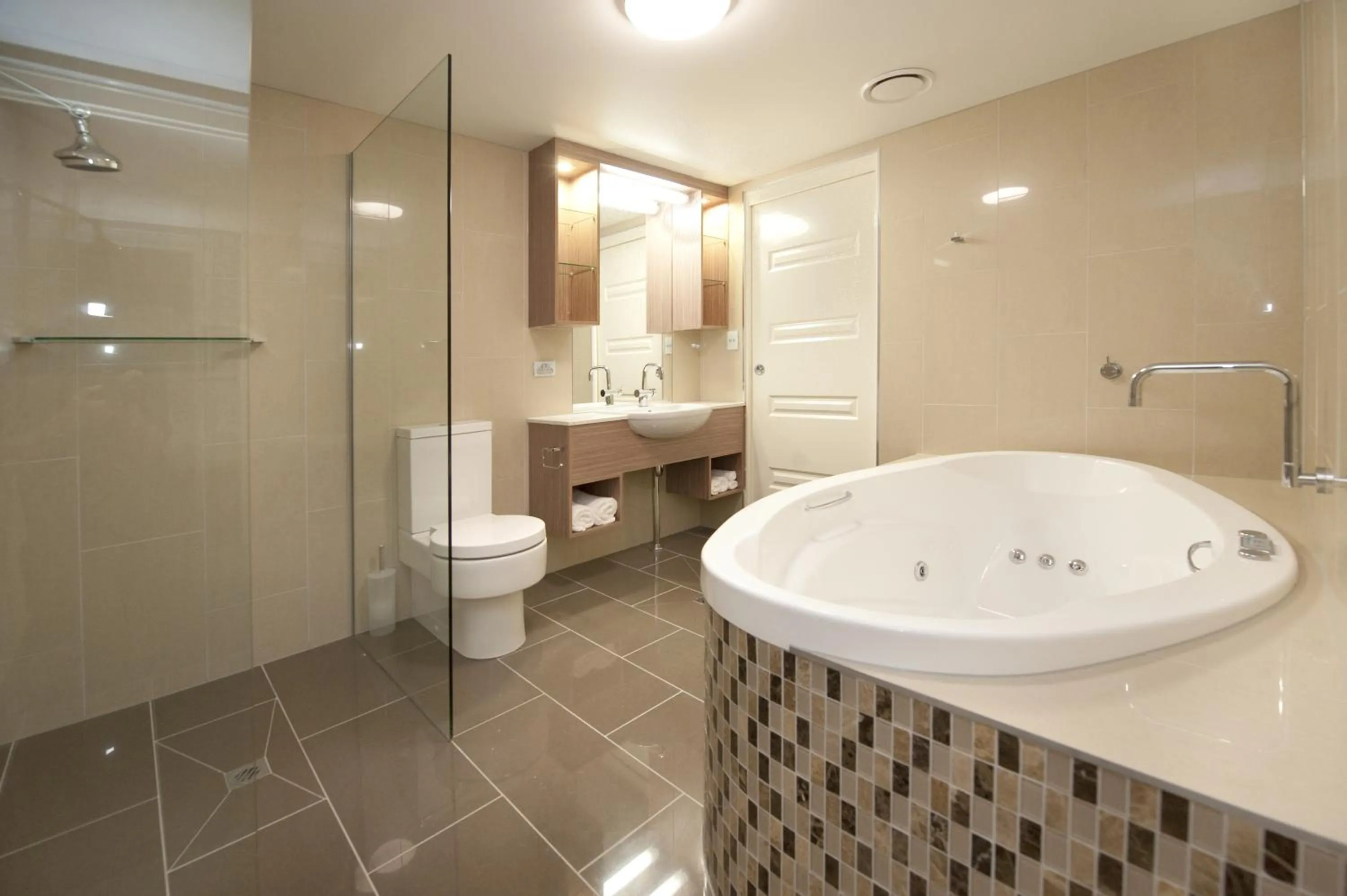 Bathroom in CBD Executive Apartments