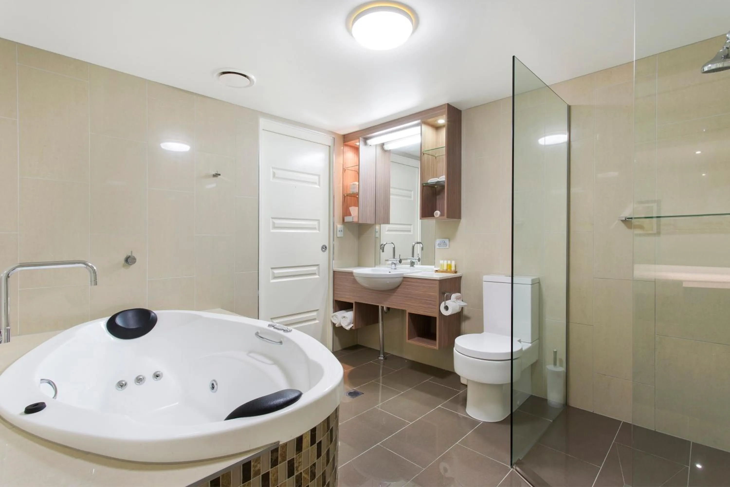 Bathroom in CBD Executive Apartments