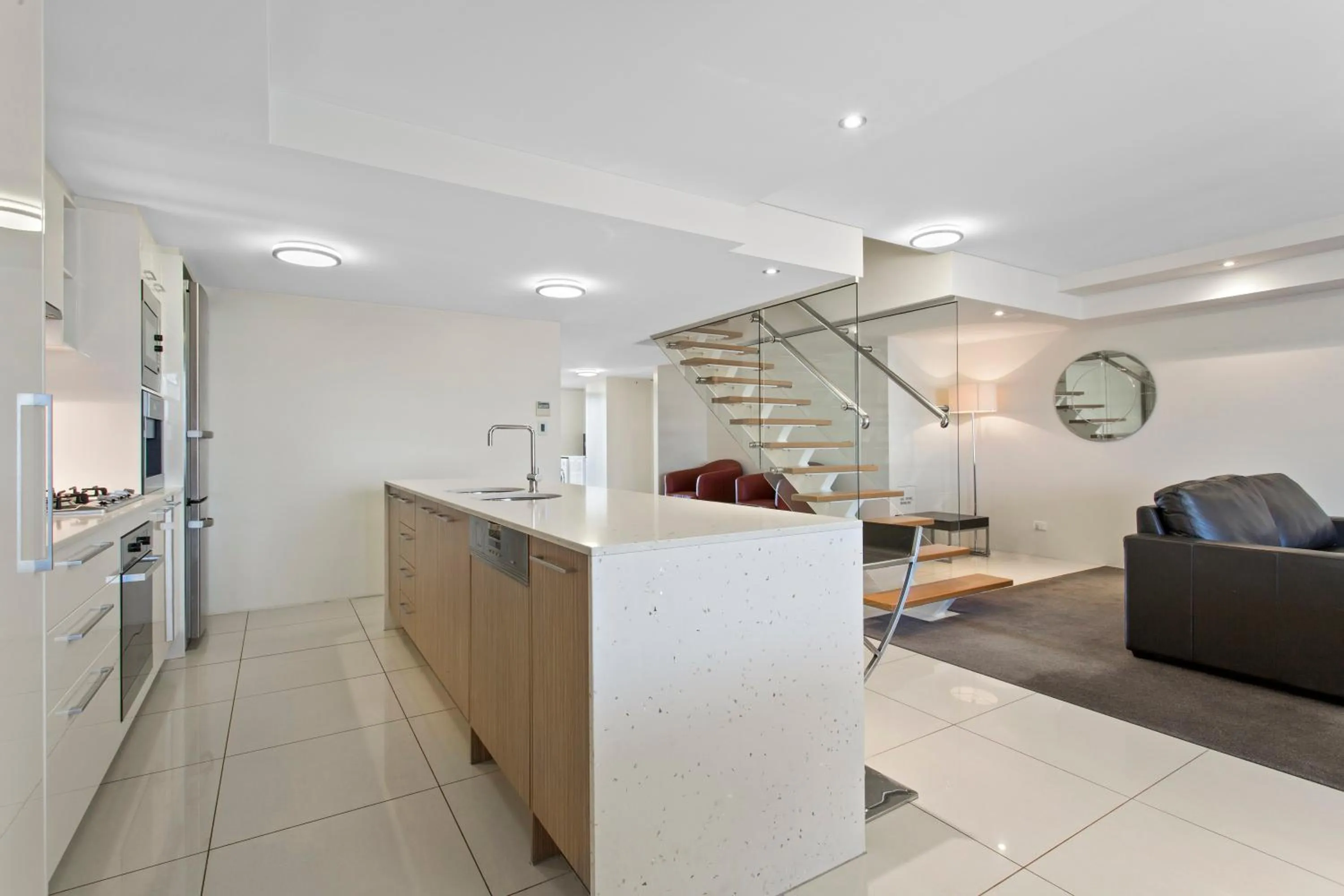 Kitchen or kitchenette in CBD Executive Apartments