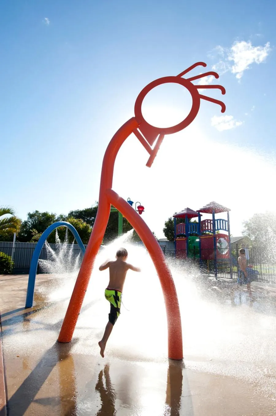 Aqua park in BIG4 Breeze Holiday Parks - Busselton