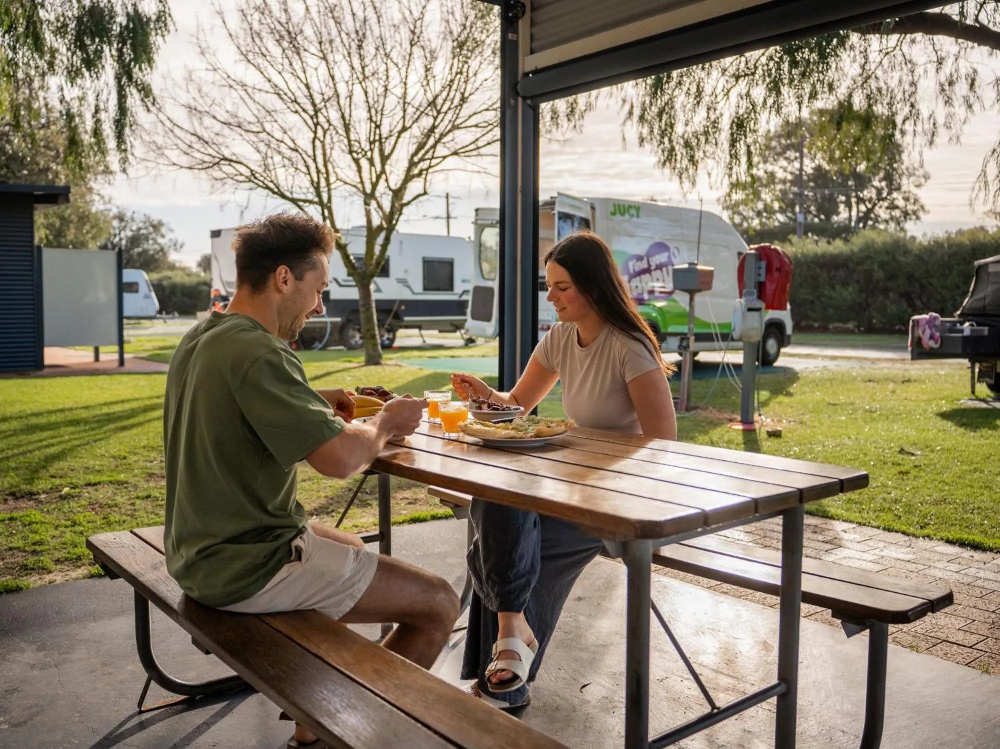 kitchen in BIG4 Breeze Holiday Parks - Busselton