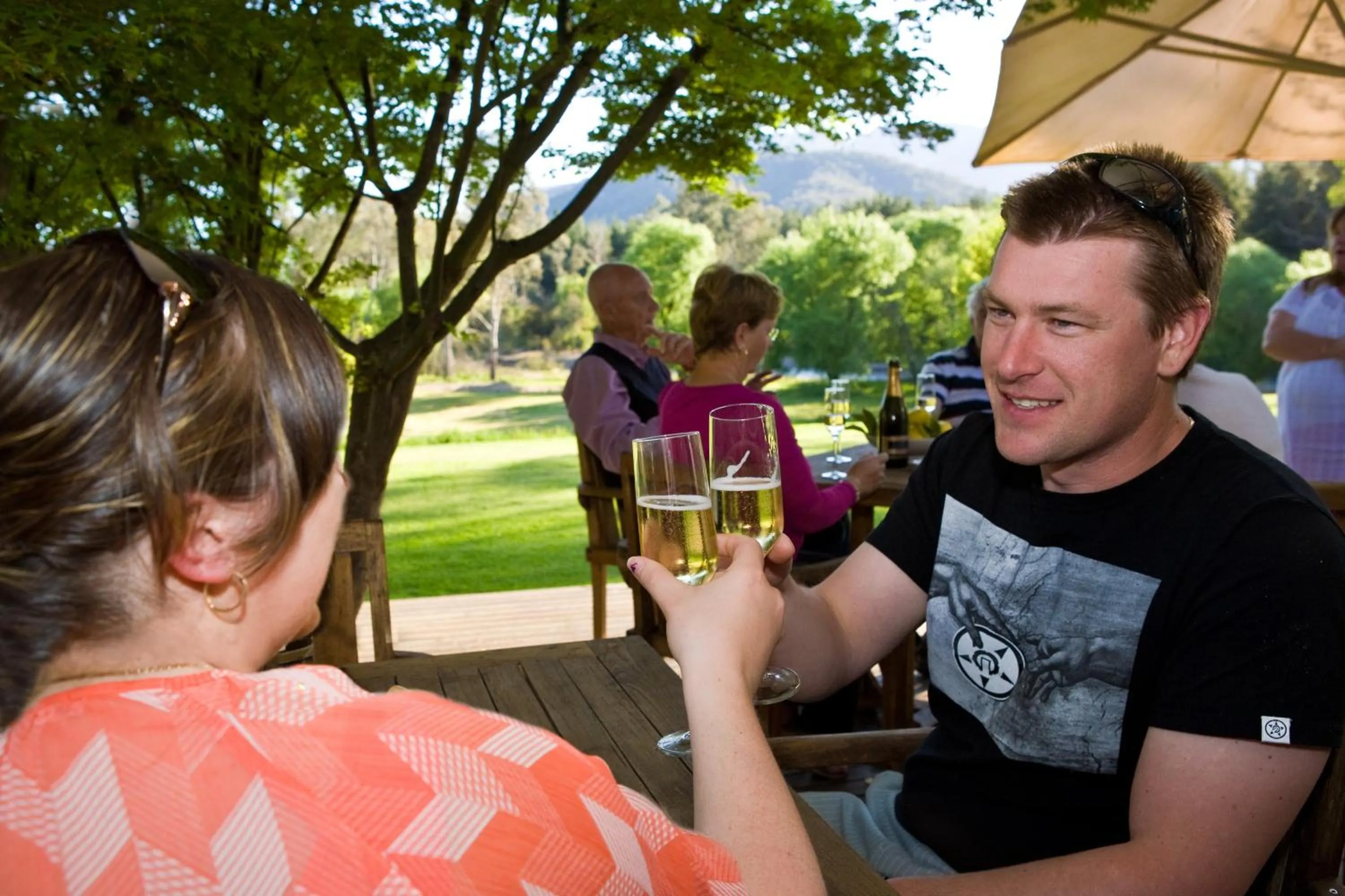 People in Buffalo Motel and Country Retreat