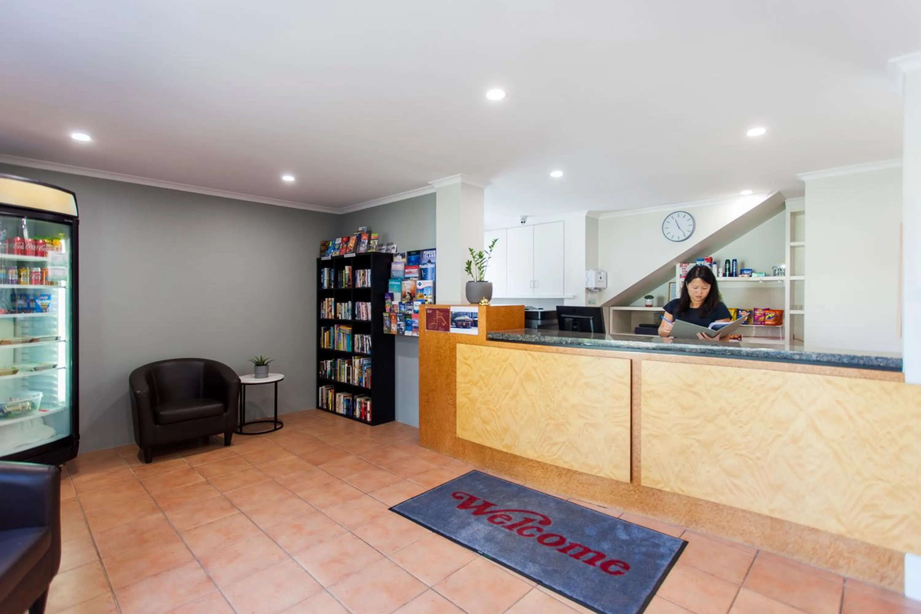 Lobby or reception in Kings Park Motel