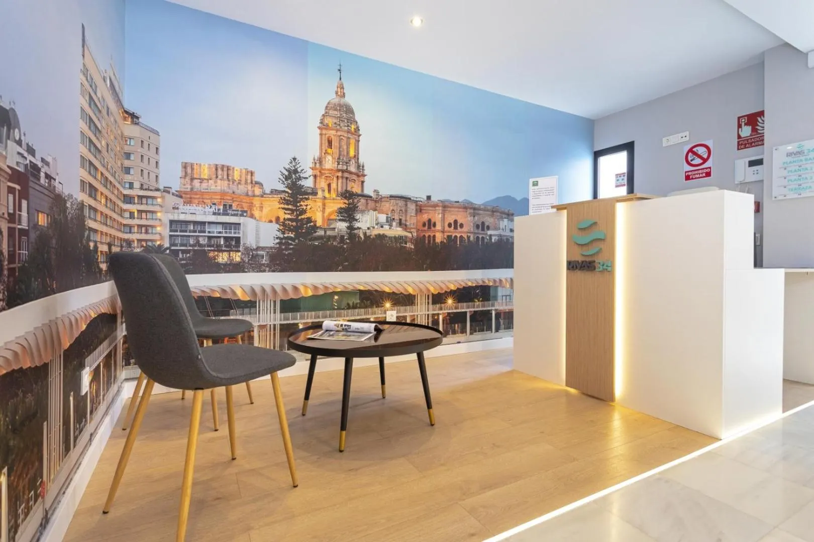 Lobby or reception in Málaga Rivas 34 Suites Homes