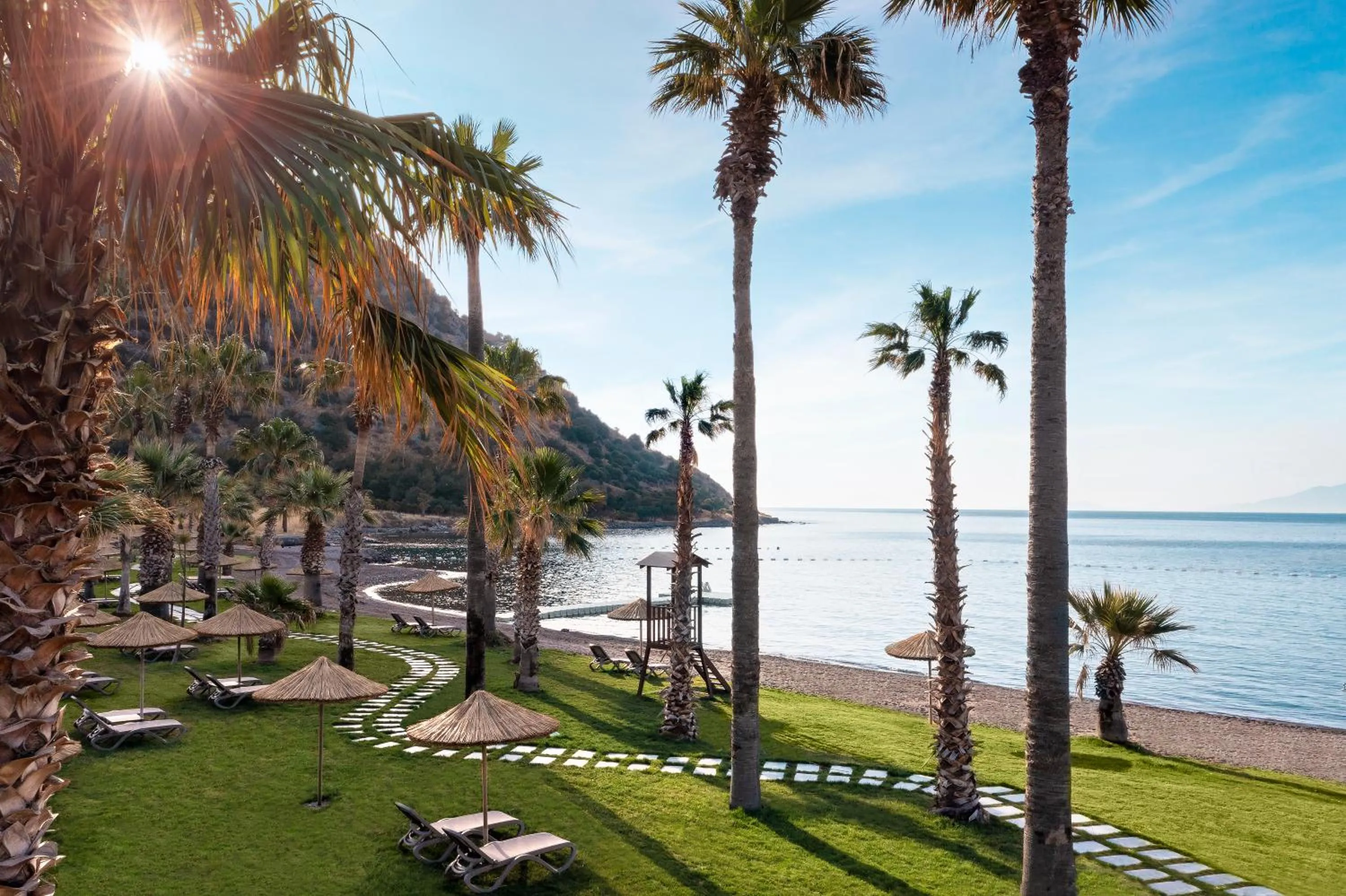 Beach in Radisson Collection Hotel, Bodrum