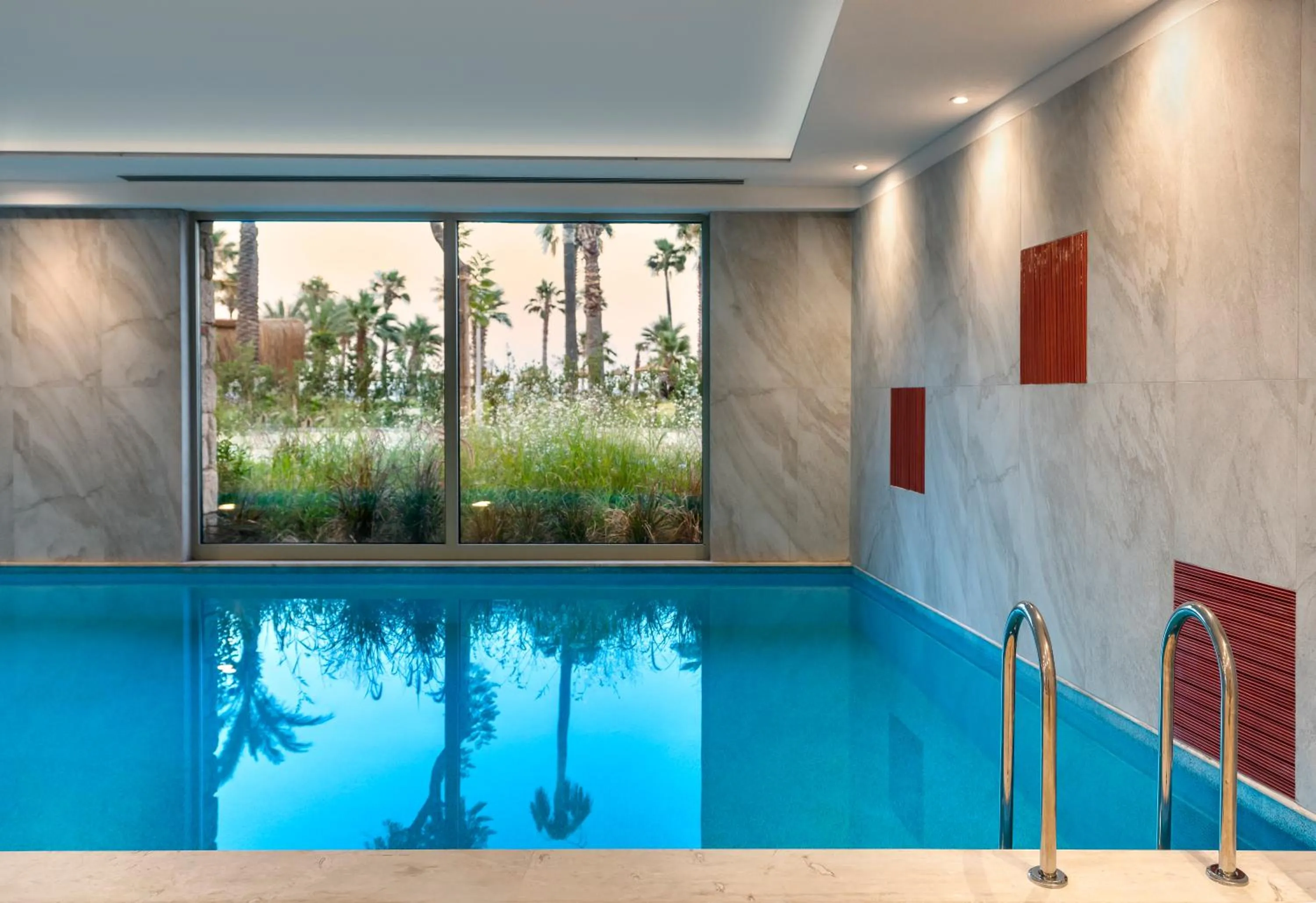 Pool view in Radisson Collection Hotel, Bodrum