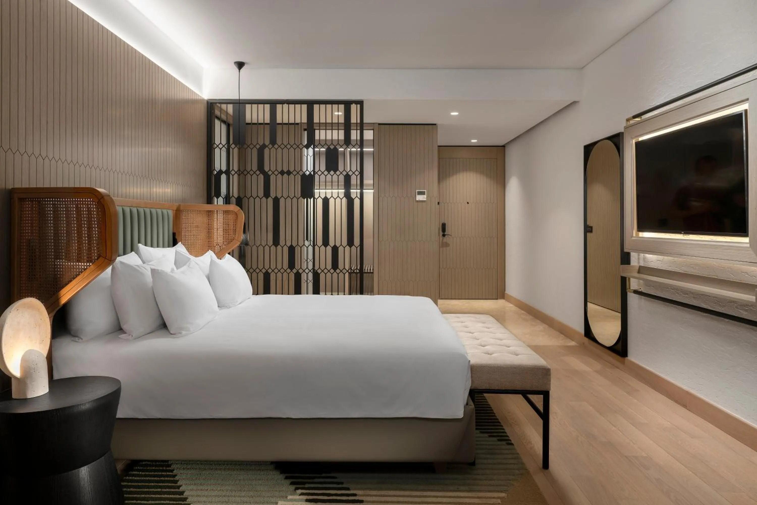 Bed in Radisson Collection Hotel, Bodrum