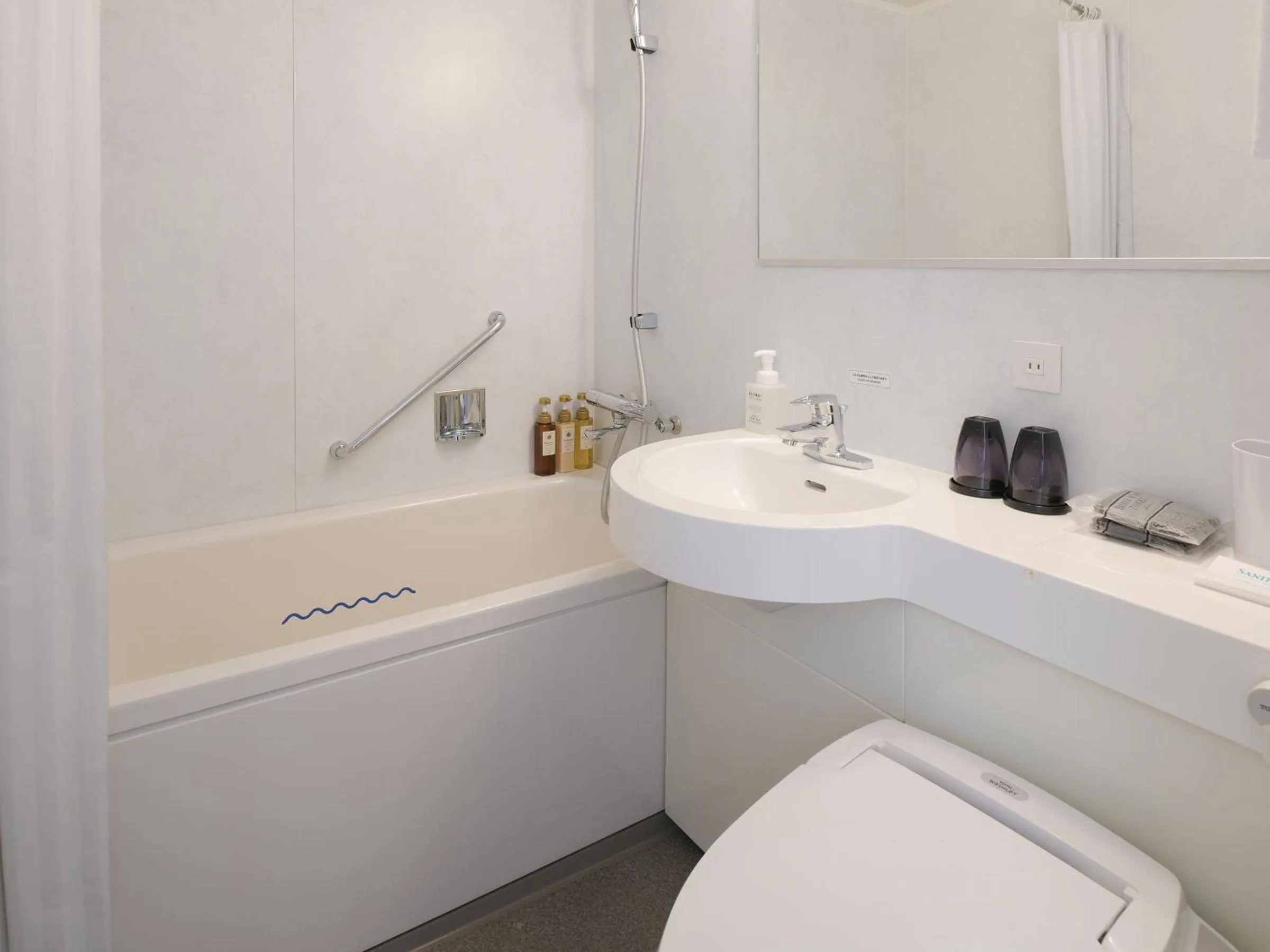 Bathroom in Vessel Inn Sapporo Nakajima Park