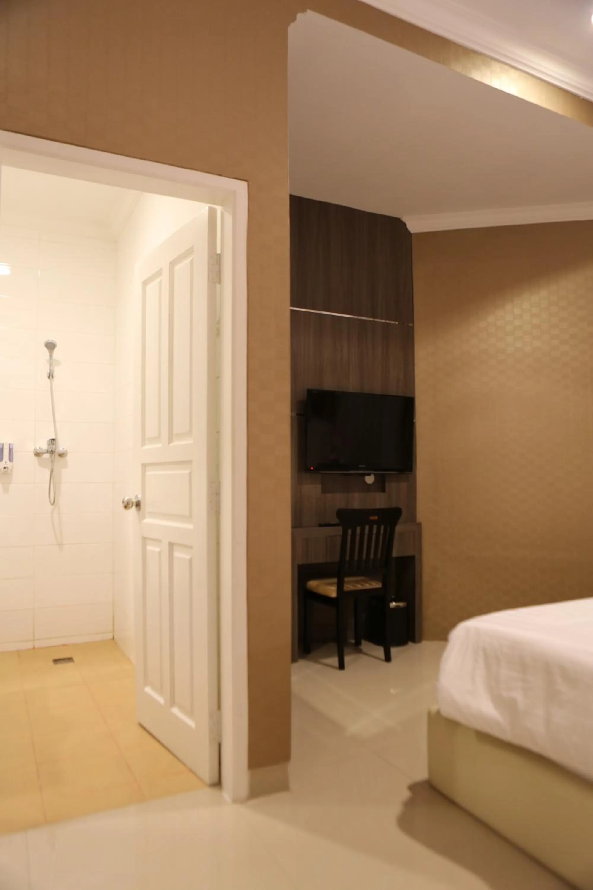 Decorative detail, Bed in Hotel 55