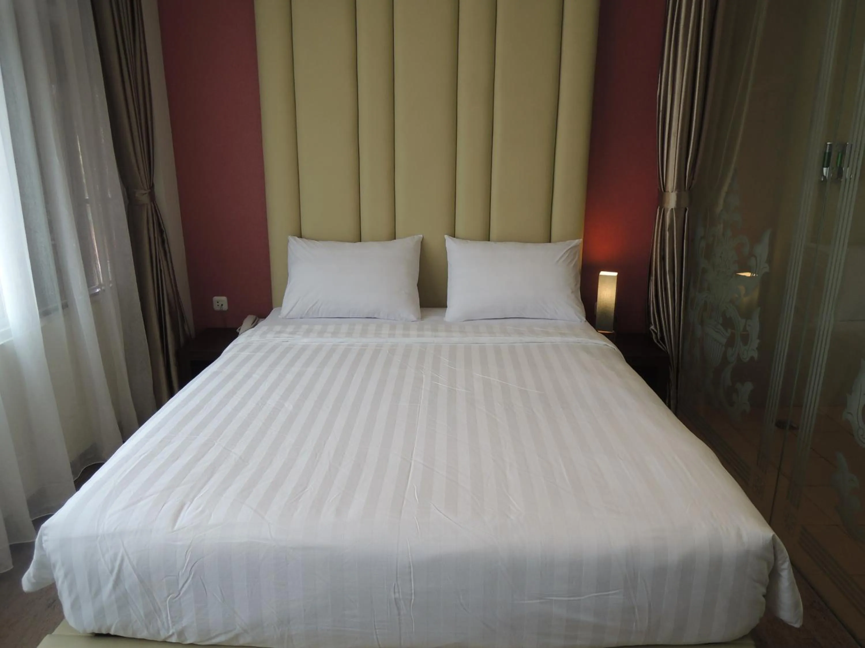 Bed in Hotel 55
