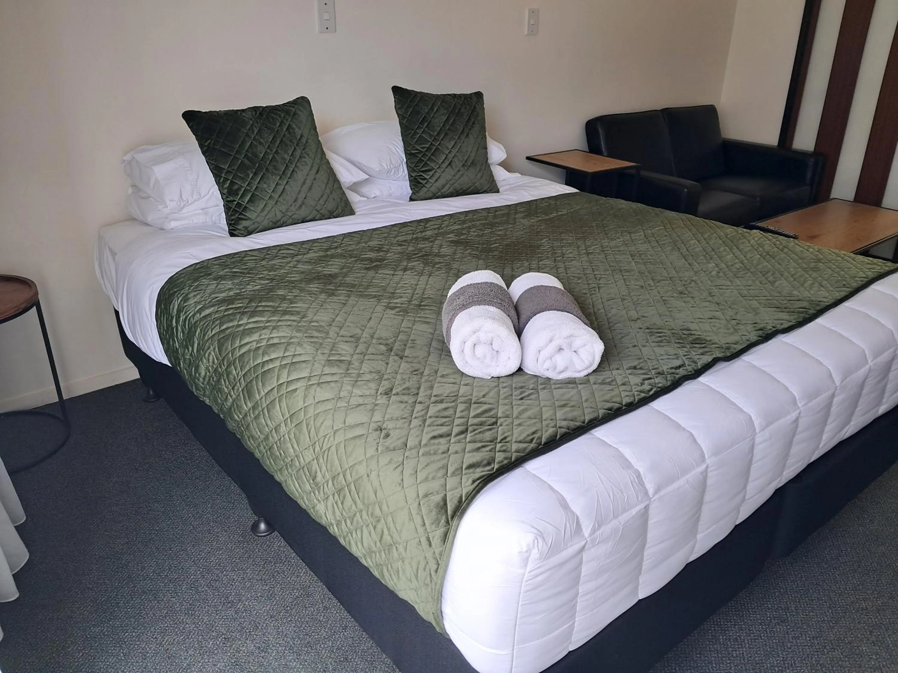 Bed in The Coast Motel