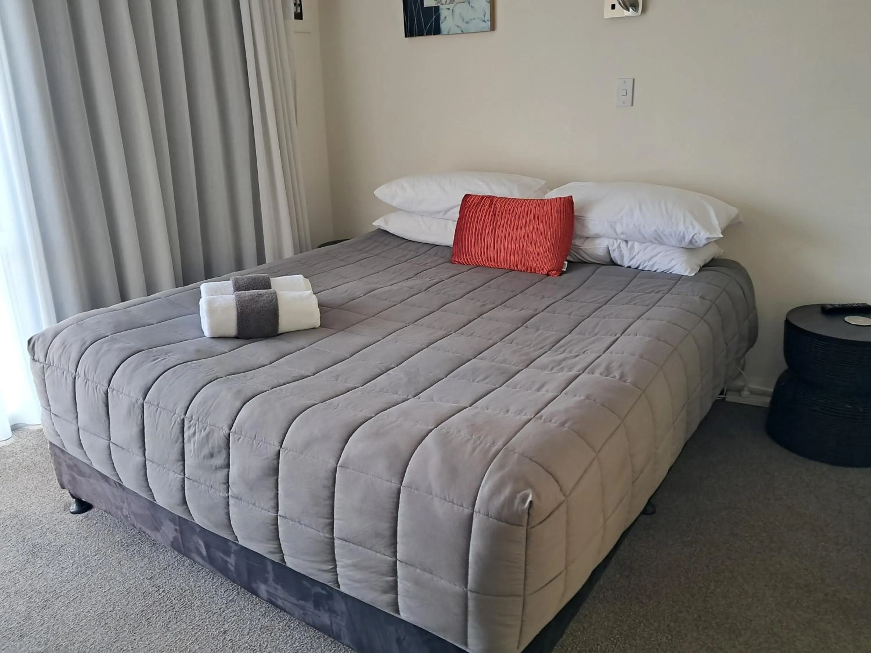 Bed in The Coast Motel