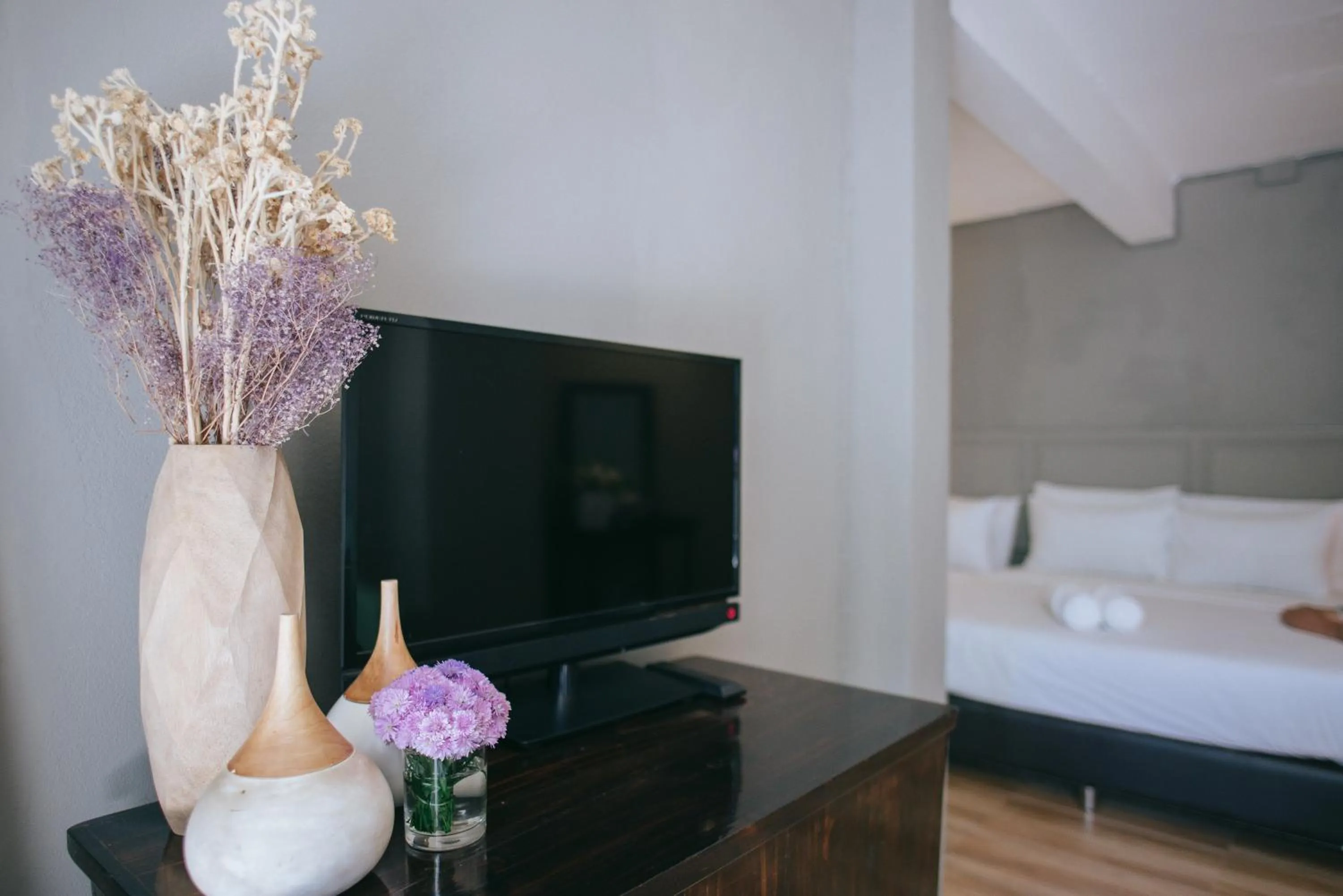 Bed in Sabaiday Guesthouse Nimman