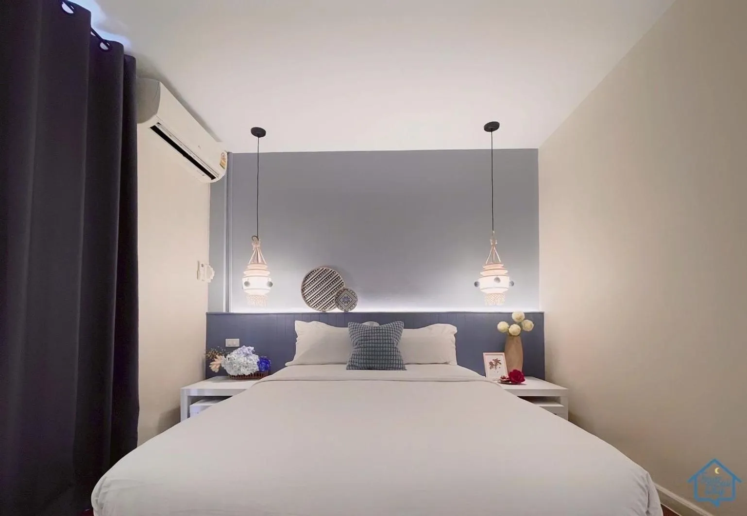 Bed in Sabaiday Guesthouse Nimman