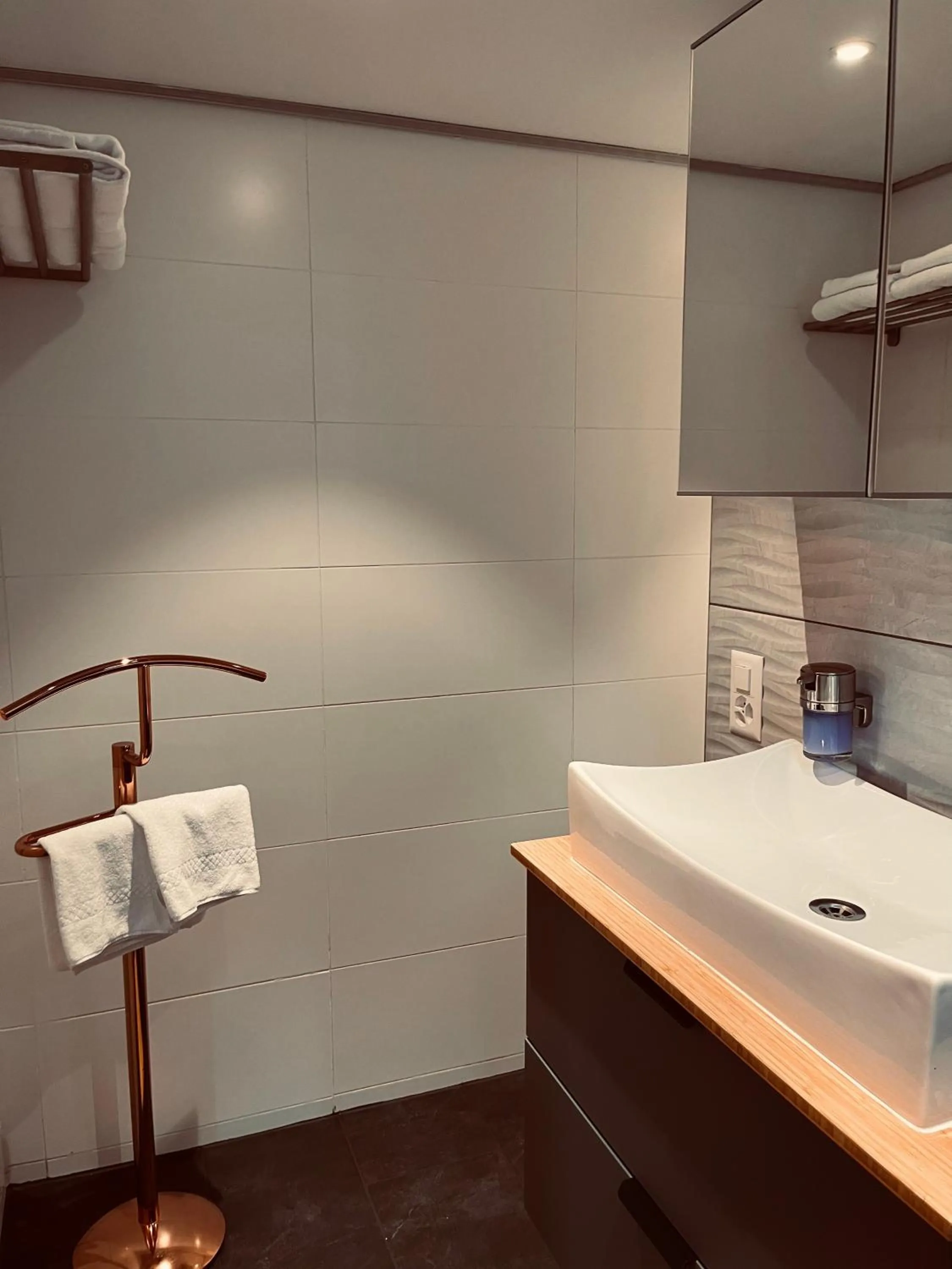 Bathroom in Boutique Hotel Bellevue B&B am Brienzersee Iseltwald Interlaken