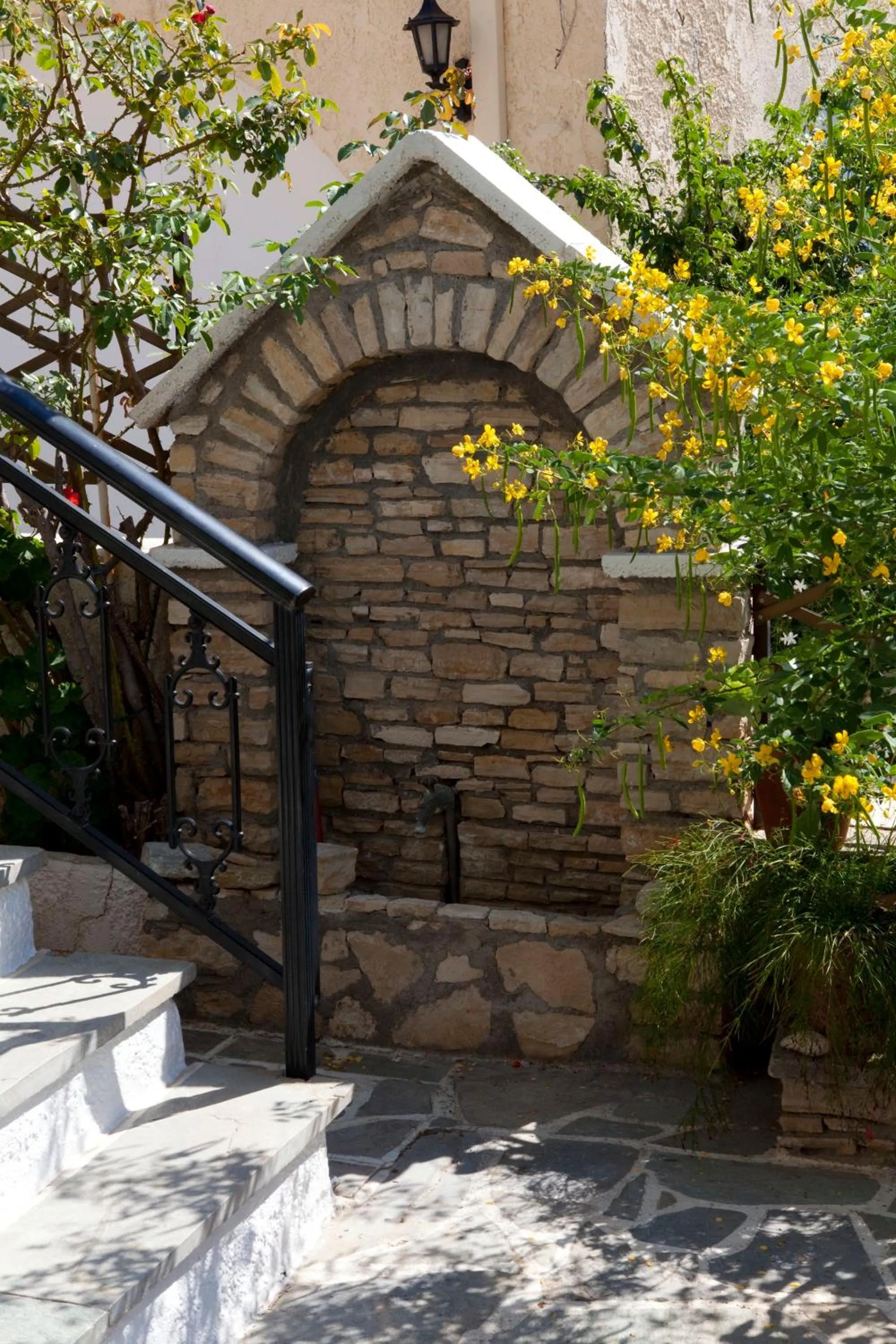 Decorative detail in Notis Hotel