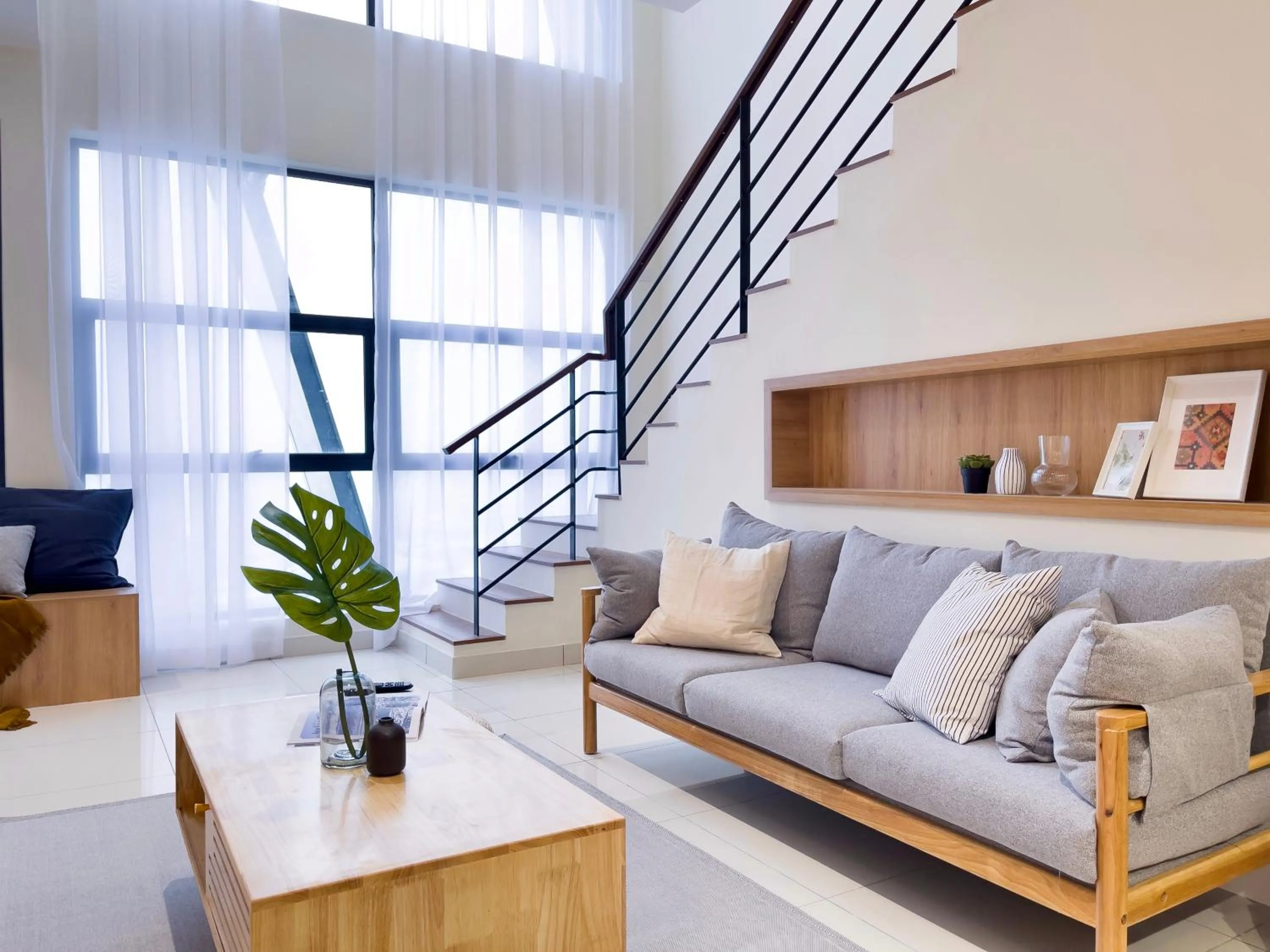 Living room in Arte Mont Kiara by CozyNest