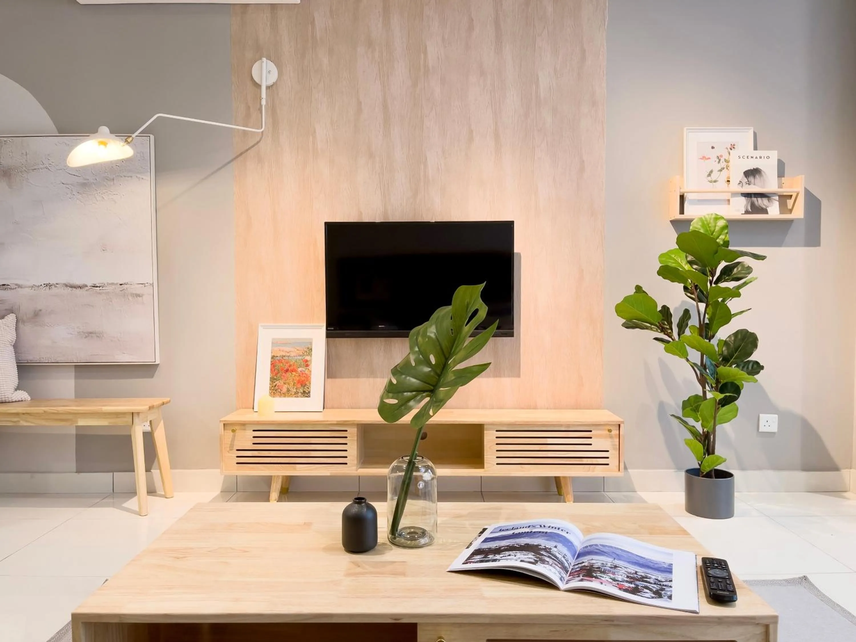 TV and multimedia in Arte Mont Kiara by CozyNest