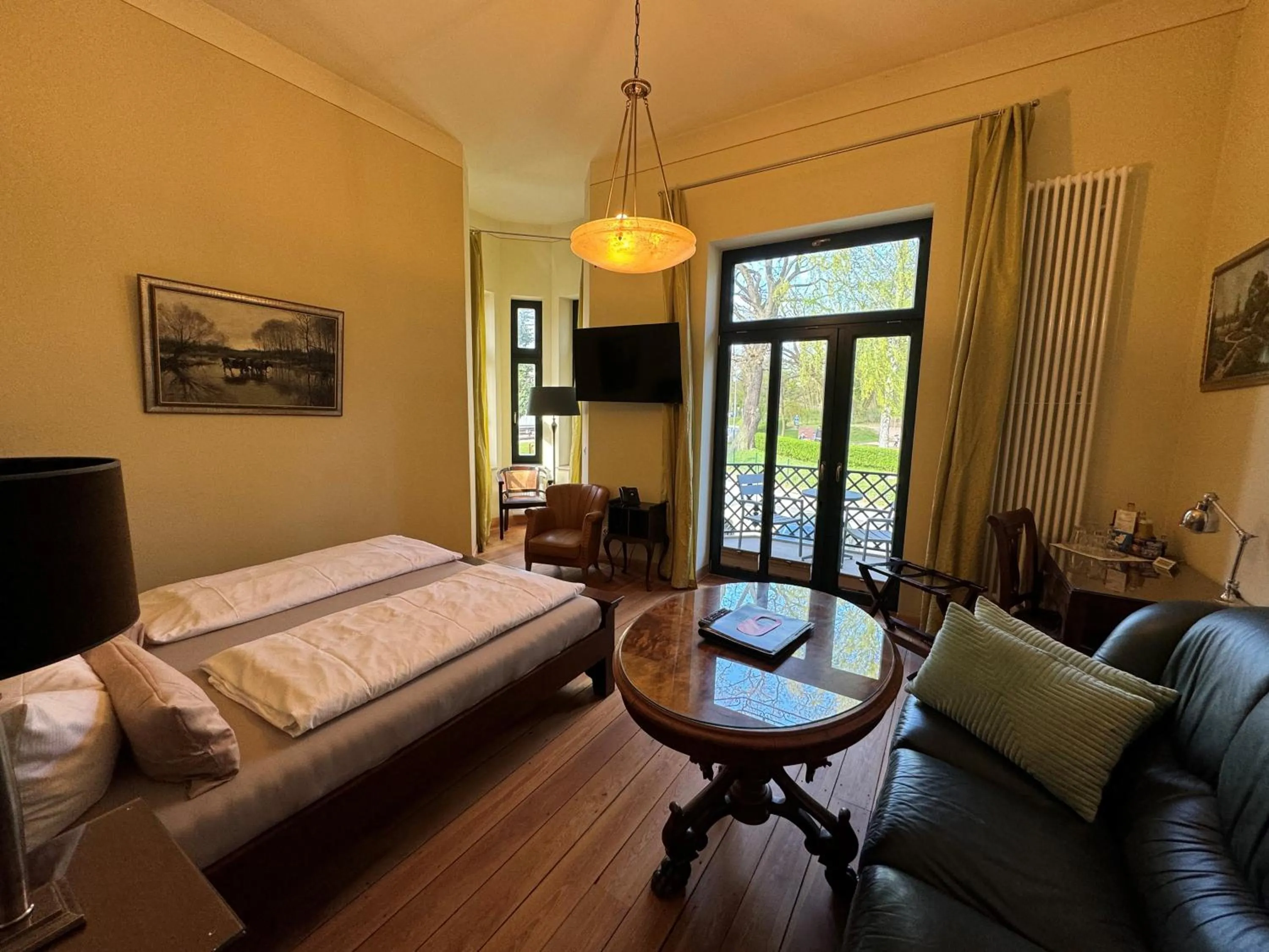 Bed in Hotel Villa Sommer