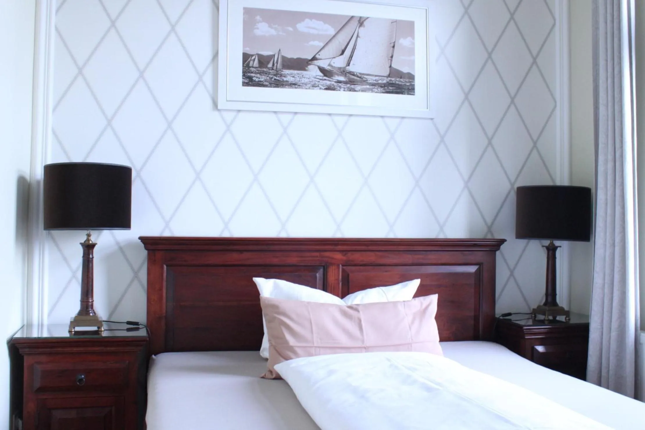 Bed in Hotel Villa Sommer