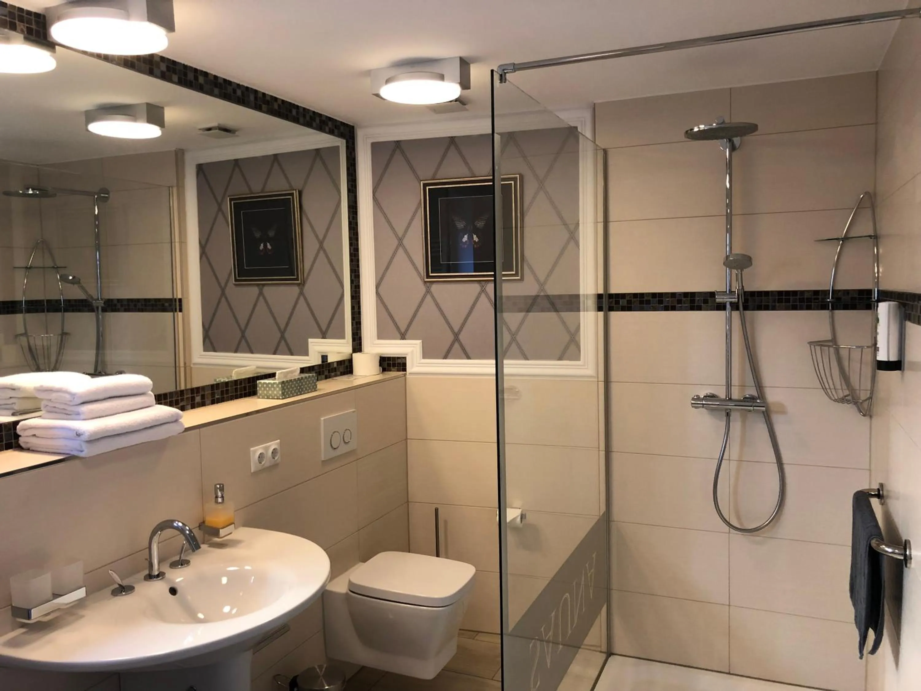 Bathroom in Hotel Villa Sommer