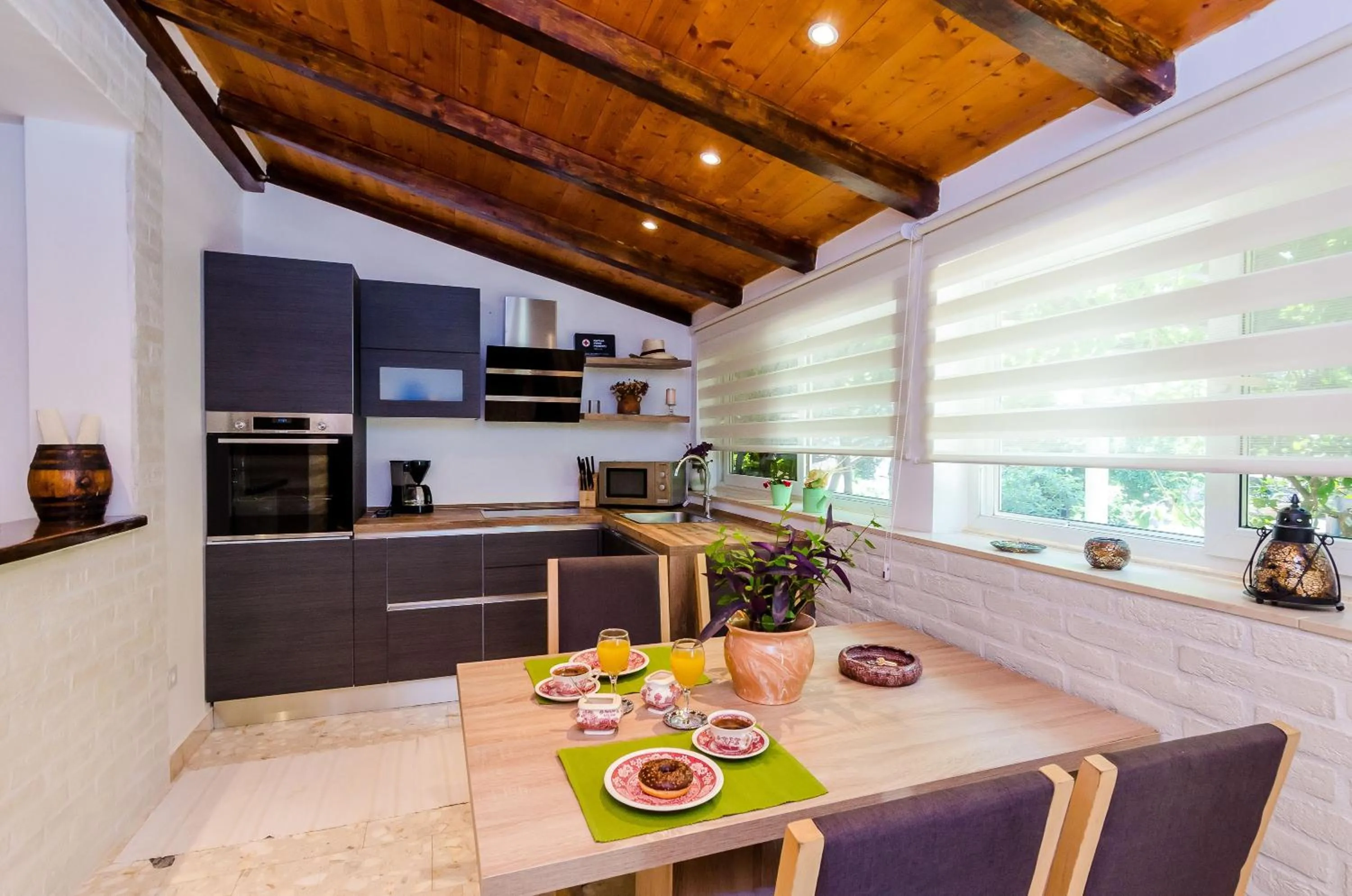 Dining area in Camelia Luxury Apartments