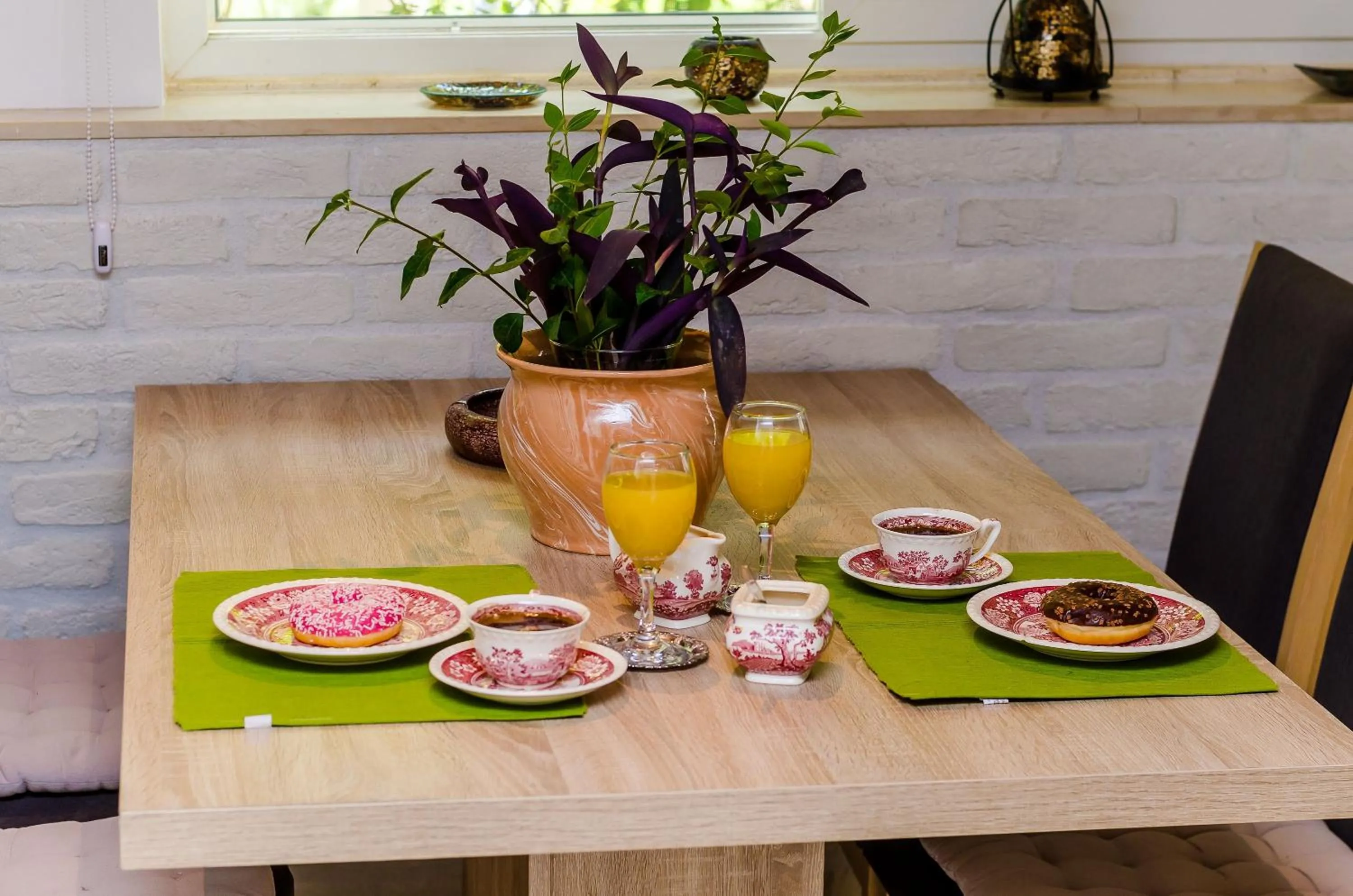 Dining area in Camelia Luxury Apartments