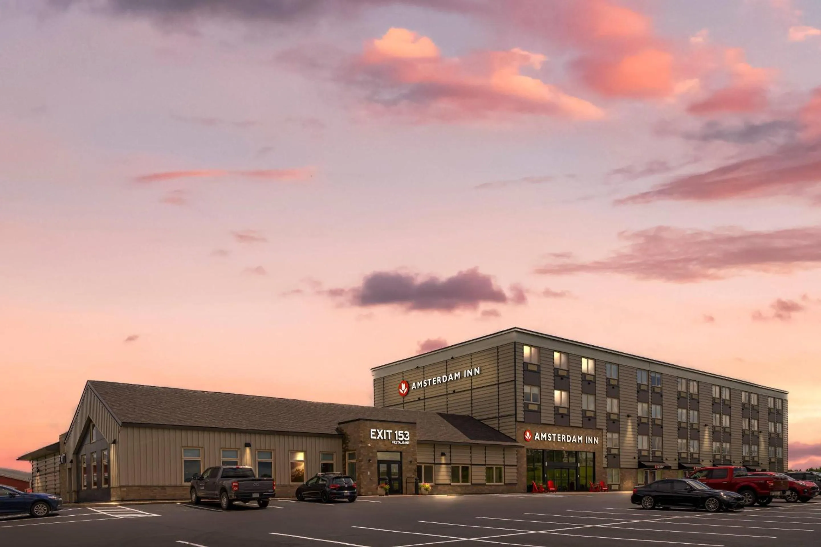 Property building in Amsterdam Inn & Suites, an Ascend Collection Hotel