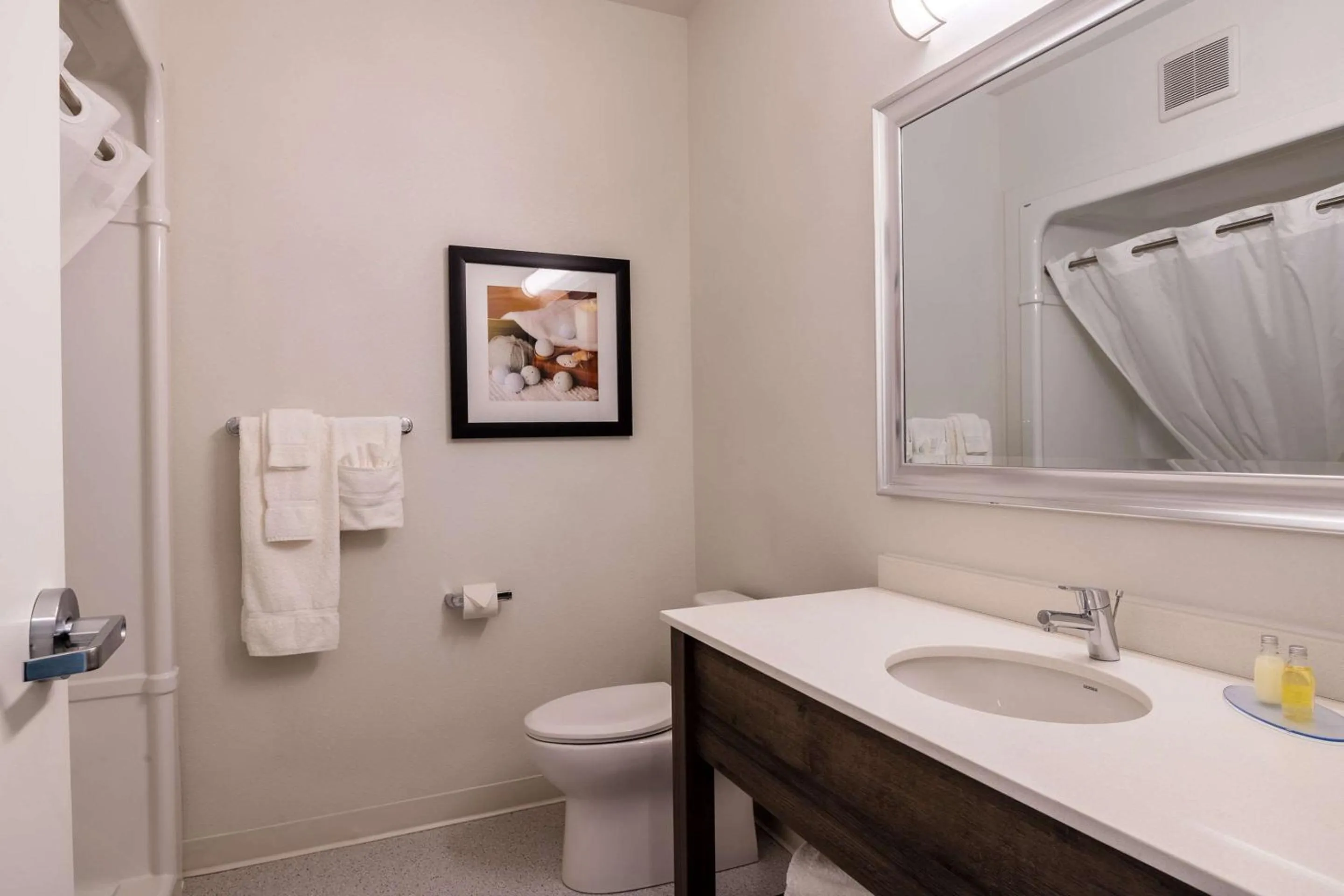 Bedroom in Amsterdam Inn & Suites, an Ascend Collection Hotel