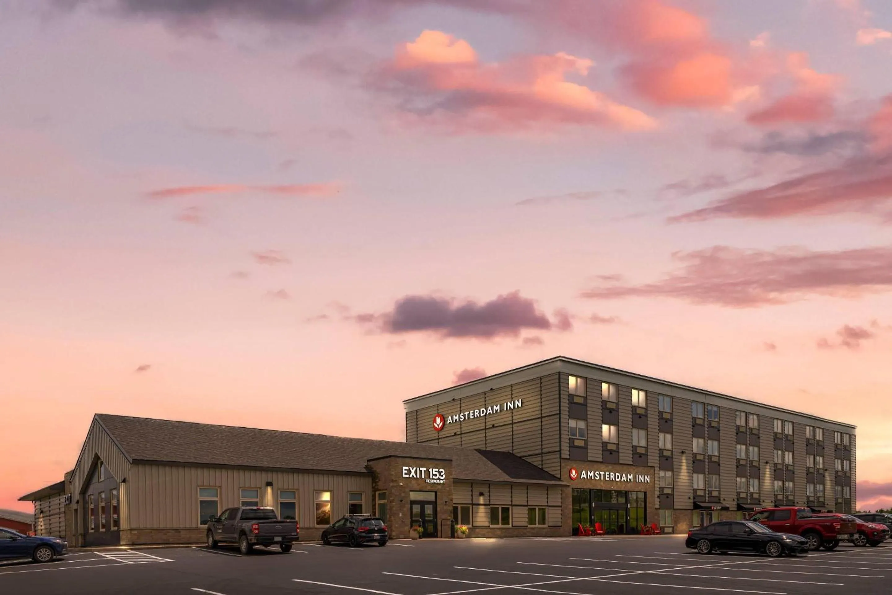 Property building in Amsterdam Inn & Suites, an Ascend Collection Hotel