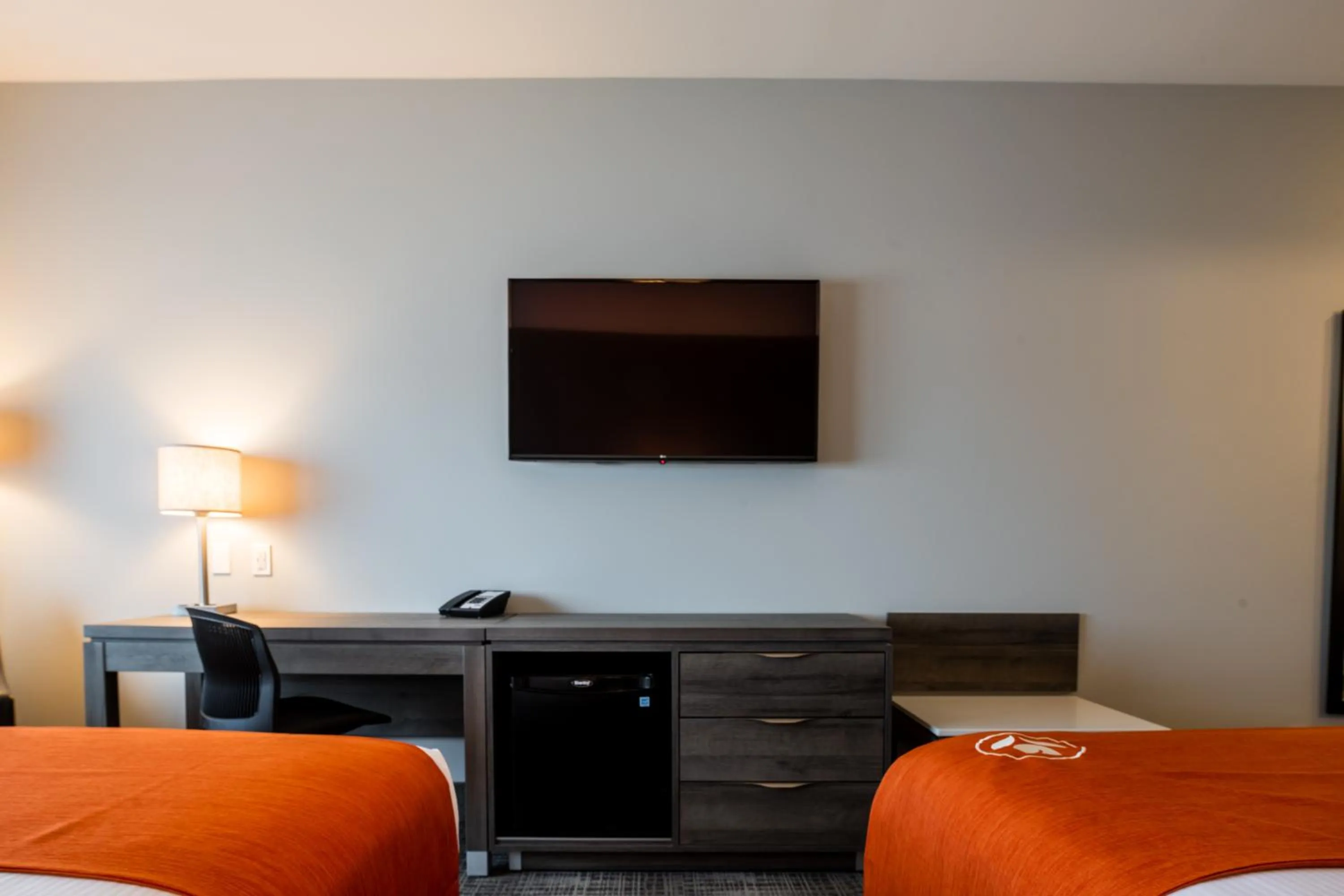 TV and multimedia, Bed in Amsterdam Inn & Suites, an Ascend Collection Hotel