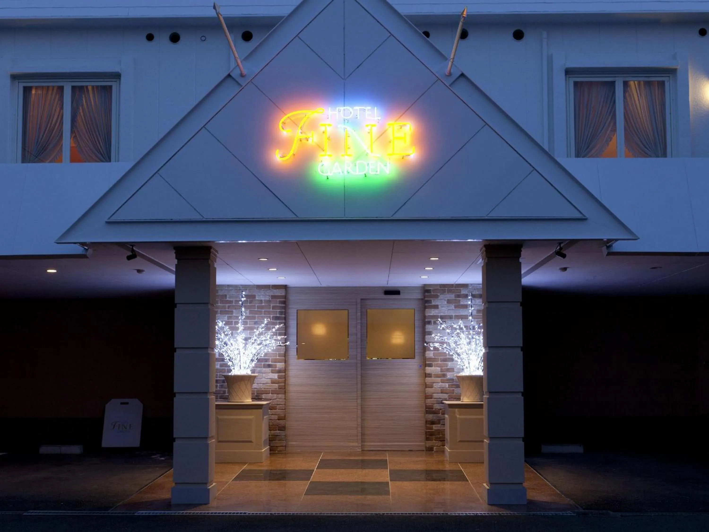 Facade/entrance in Hotel Fine Garden Matsuzaka III