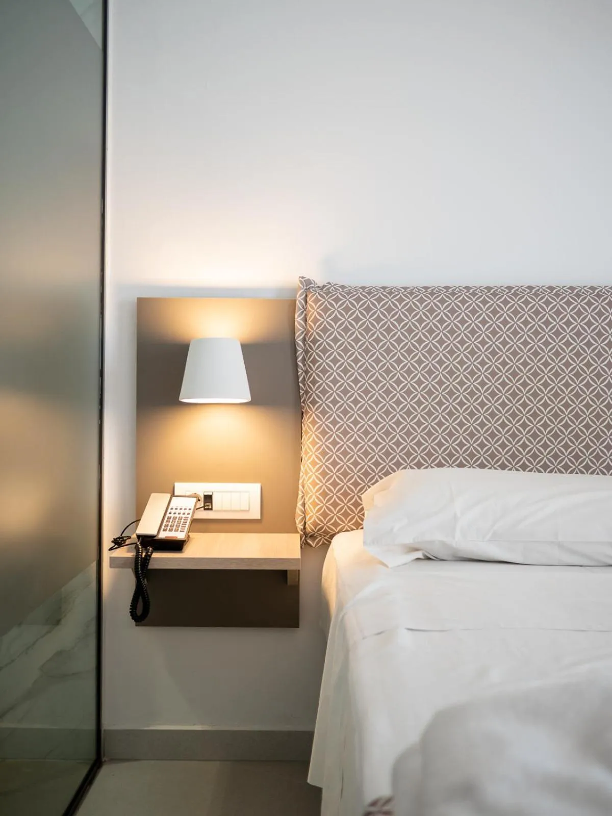 Bed in Lymberia Hotel