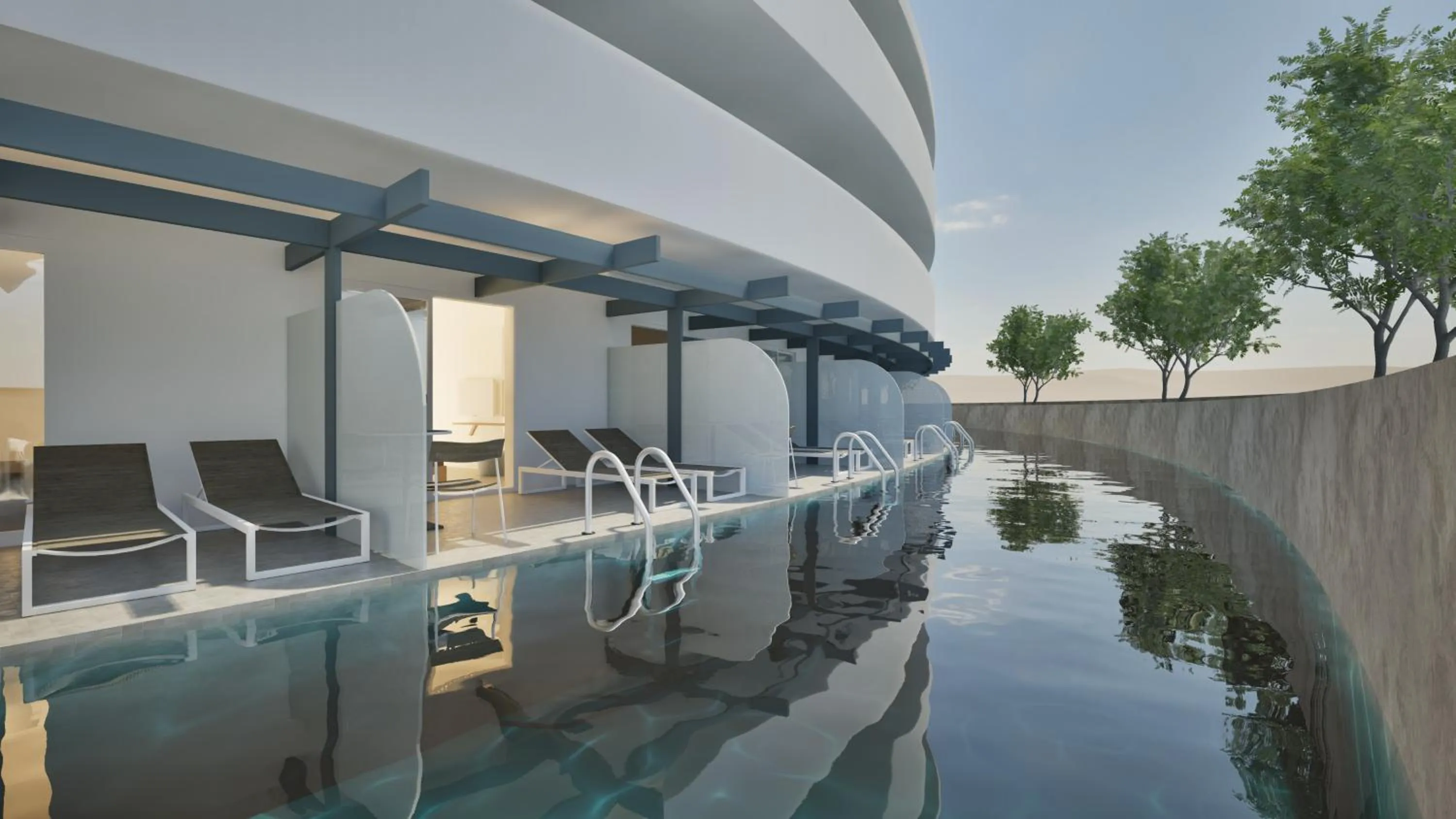 Balcony/Terrace in Lymberia Hotel