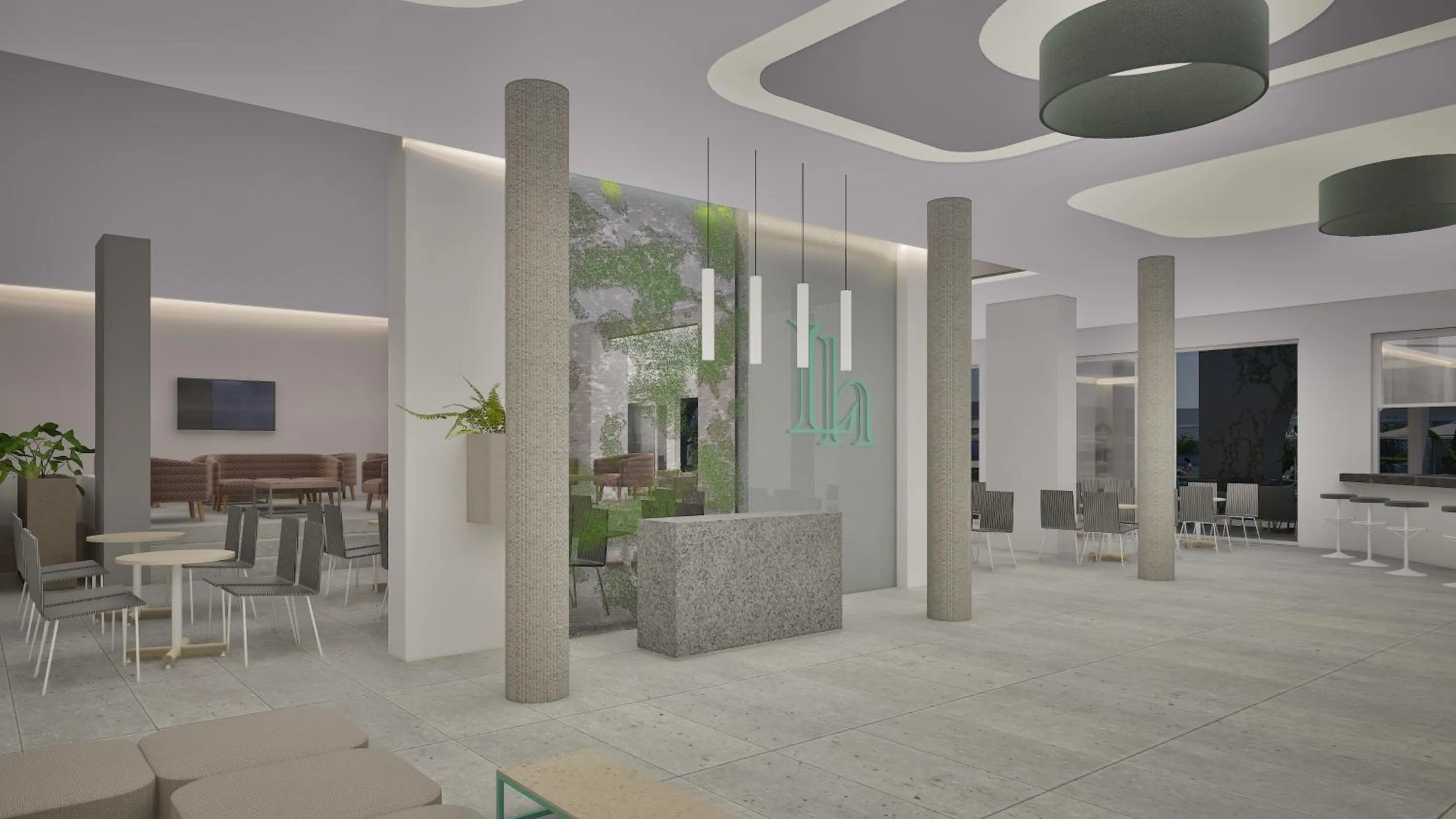 Living room in Lymberia Hotel