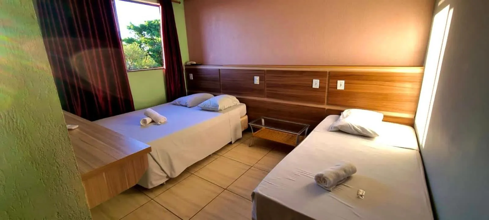 Bed in Hotel Arterial