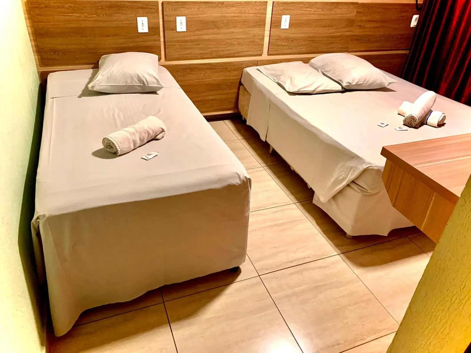 Bed in Hotel Arterial