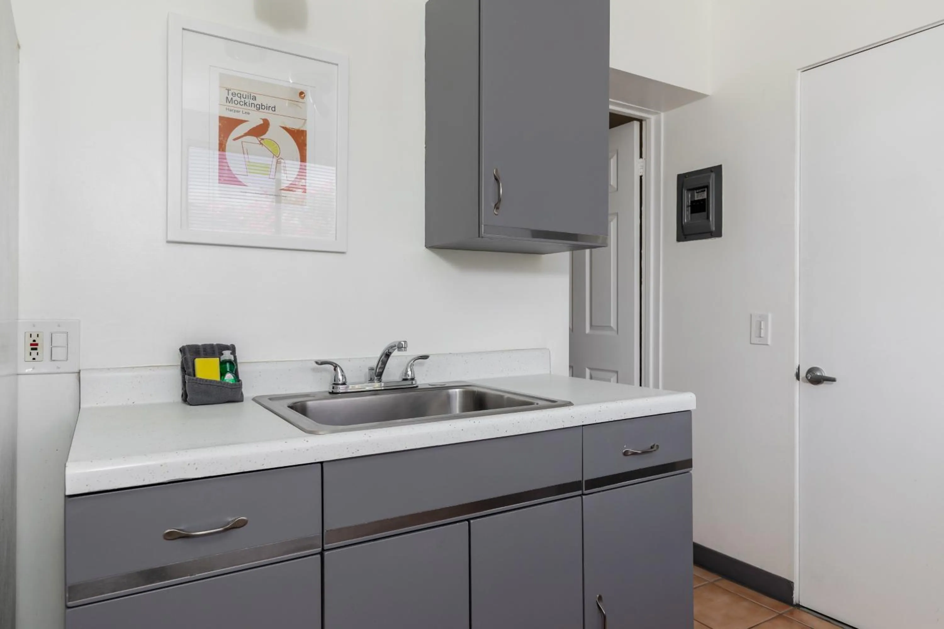 Kitchen or kitchenette in Float Palm Springs - Adults Only